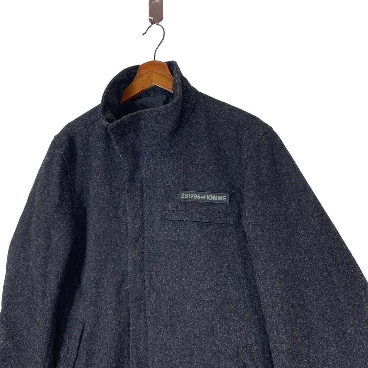 Vintage VINTAGE 291295 HOMME DESIGNER WOOL JACKET Size US M / EU 48-50 / 2 - 3 Thumbnail