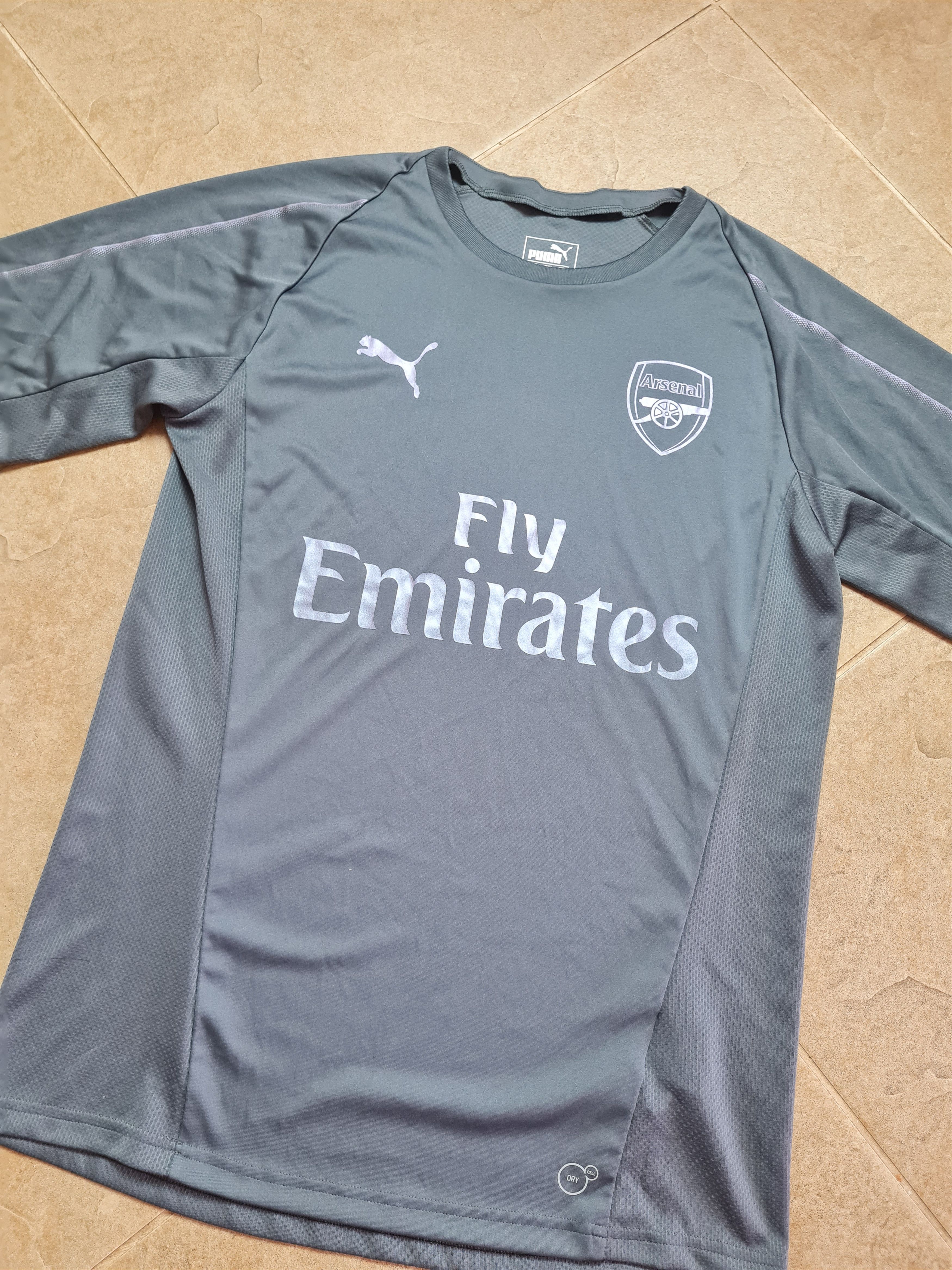 Puma Puma Arsenal Grey Training Football Training Jersey Soccer Size US M / EU 48-50 / 2 - 7 Thumbnail