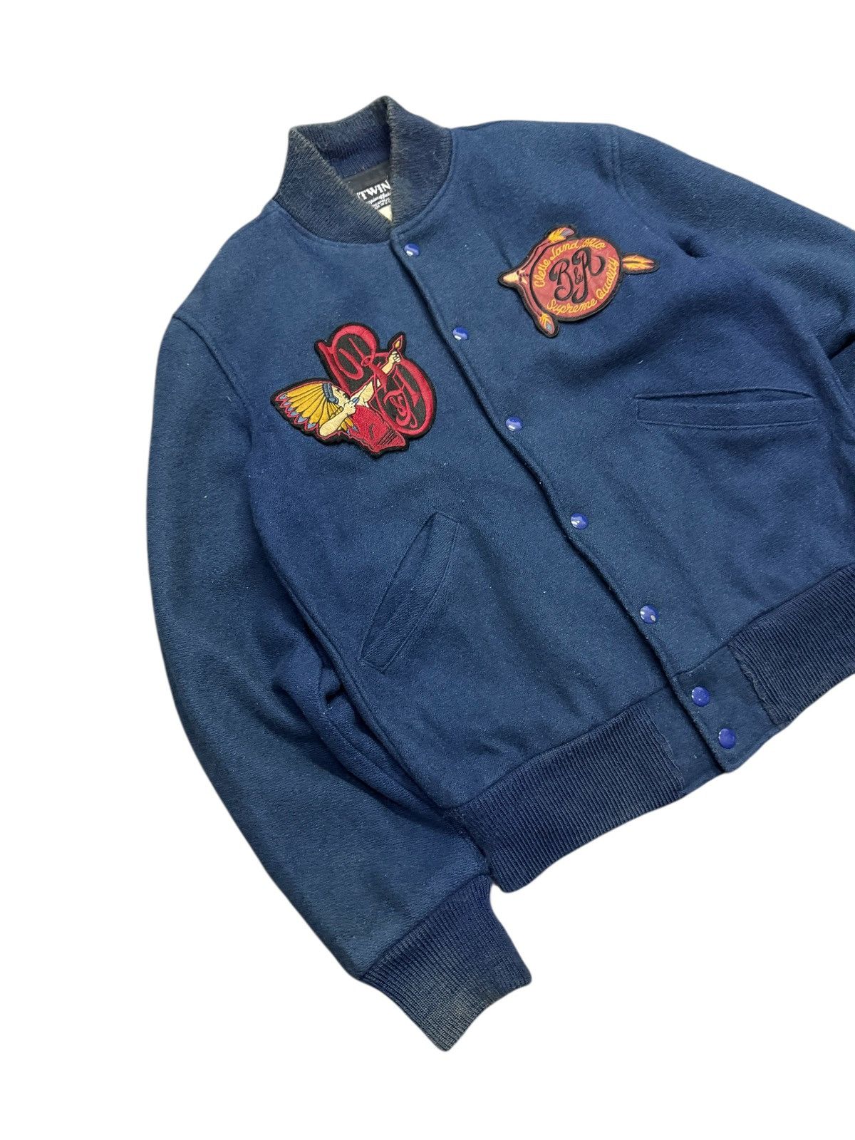 Vintage Vintage 80s Butwin Wool Varsity Jacket Size US S / EU 44-46 / 1 - 3 Thumbnail