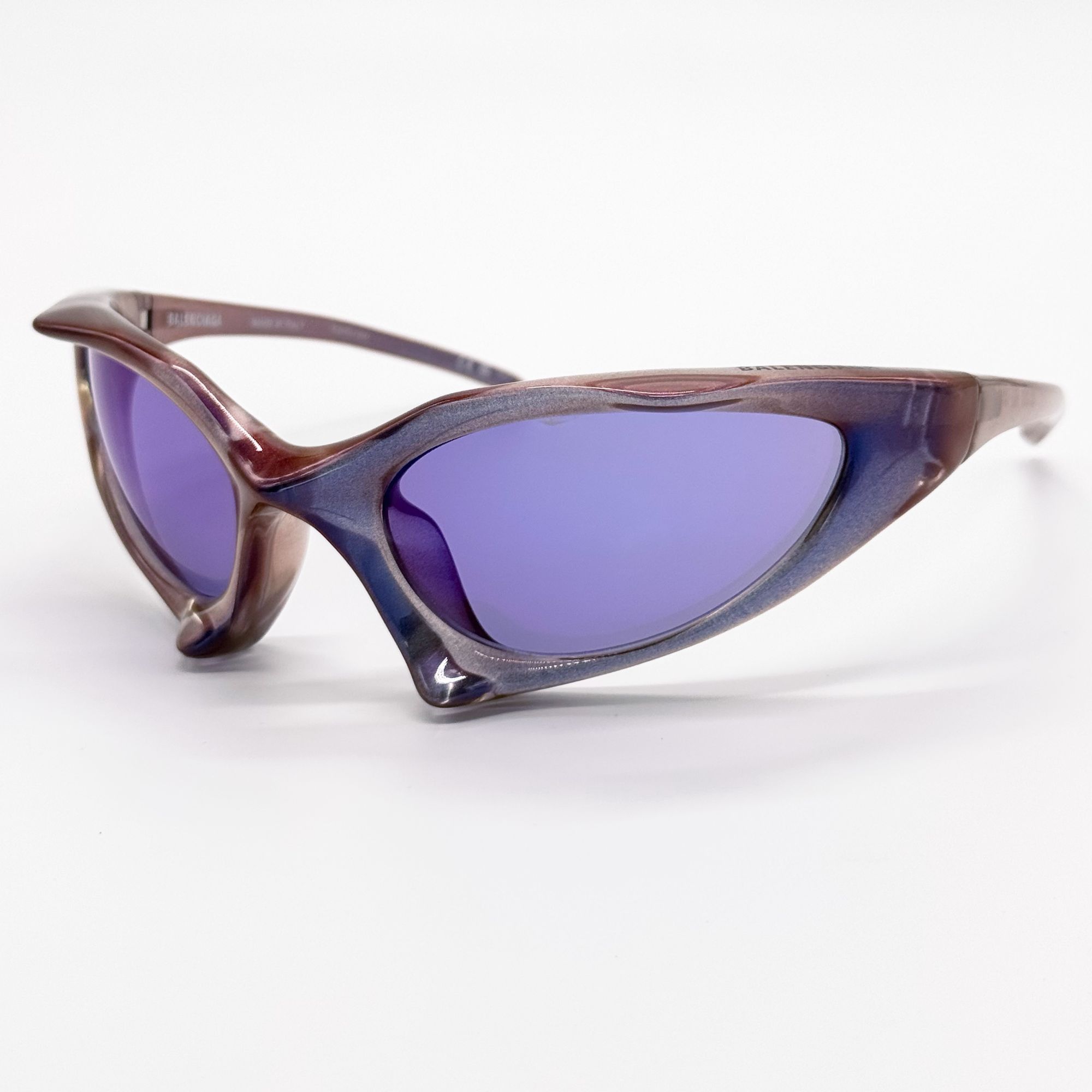 Balenciaga NEW BALENCIAGA SUNGLASSES BB0352S 002 PURPLE UNISEX EYEWEAR Size ONE SIZE - 2 Thumbnail