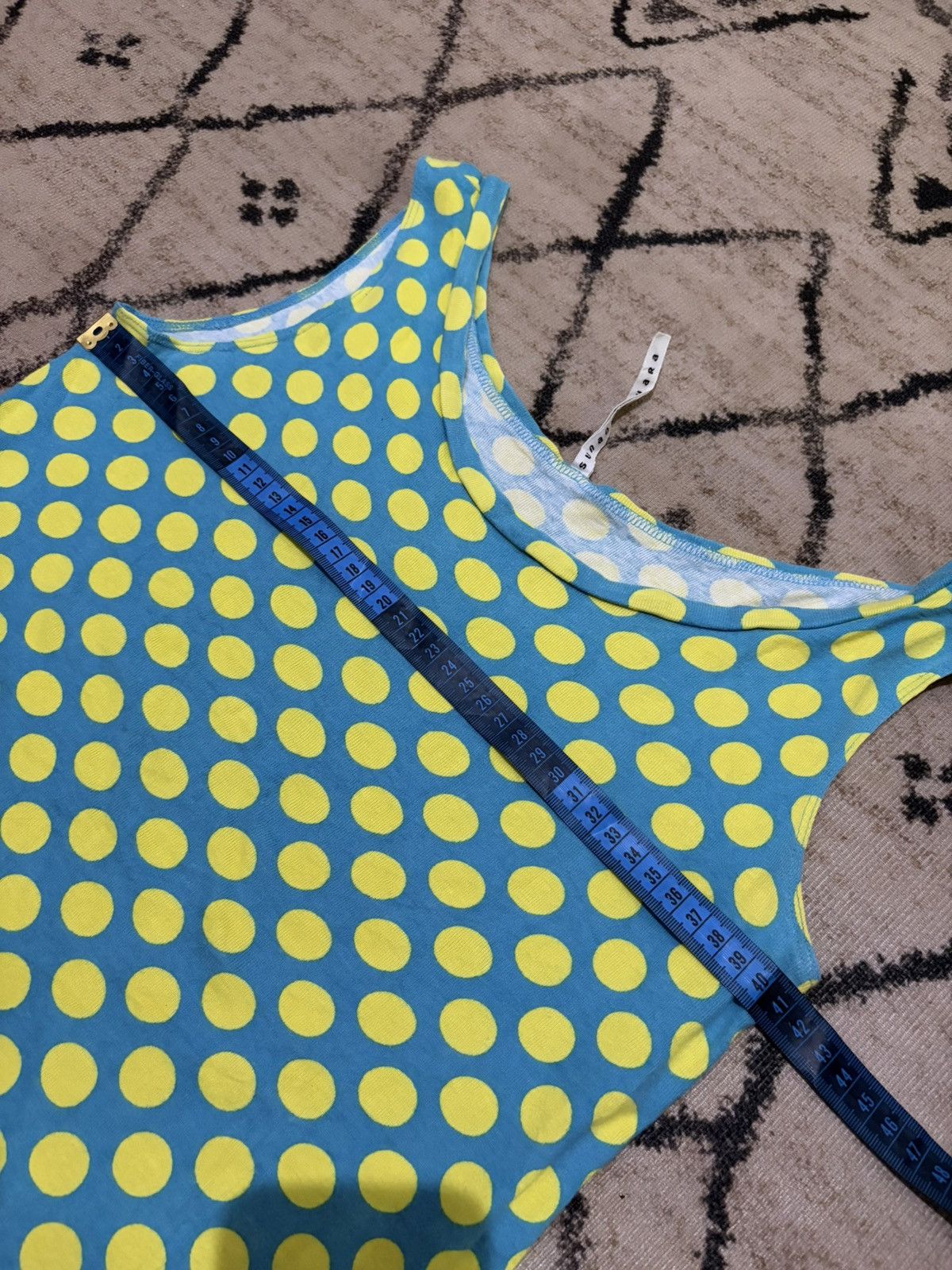 Issey Miyake Issey Miyake Sunaokuwahara Polkadot Women Tanktop Size M / US 6-8 / IT 42-44 - 12 Thumbnail