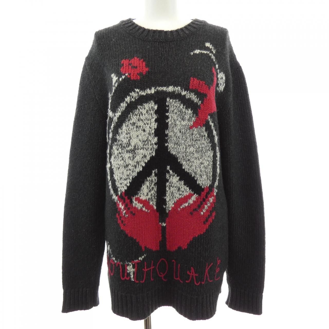 Dior Dior Christian Dior YOUTHQUAKE cashmere blend knit Textile Tops 854S47AM024 DUTY FREE for USA Size ONE SIZE - 1 Thumbnail