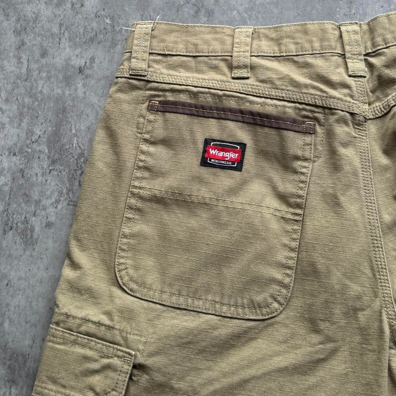 Carhartt × Carhartt Wip × Wrangler Vintage Y2K Carhartt Style Double Knee Cargo Carpenter Pants Size US 36 / EU 52 - 4 Thumbnail