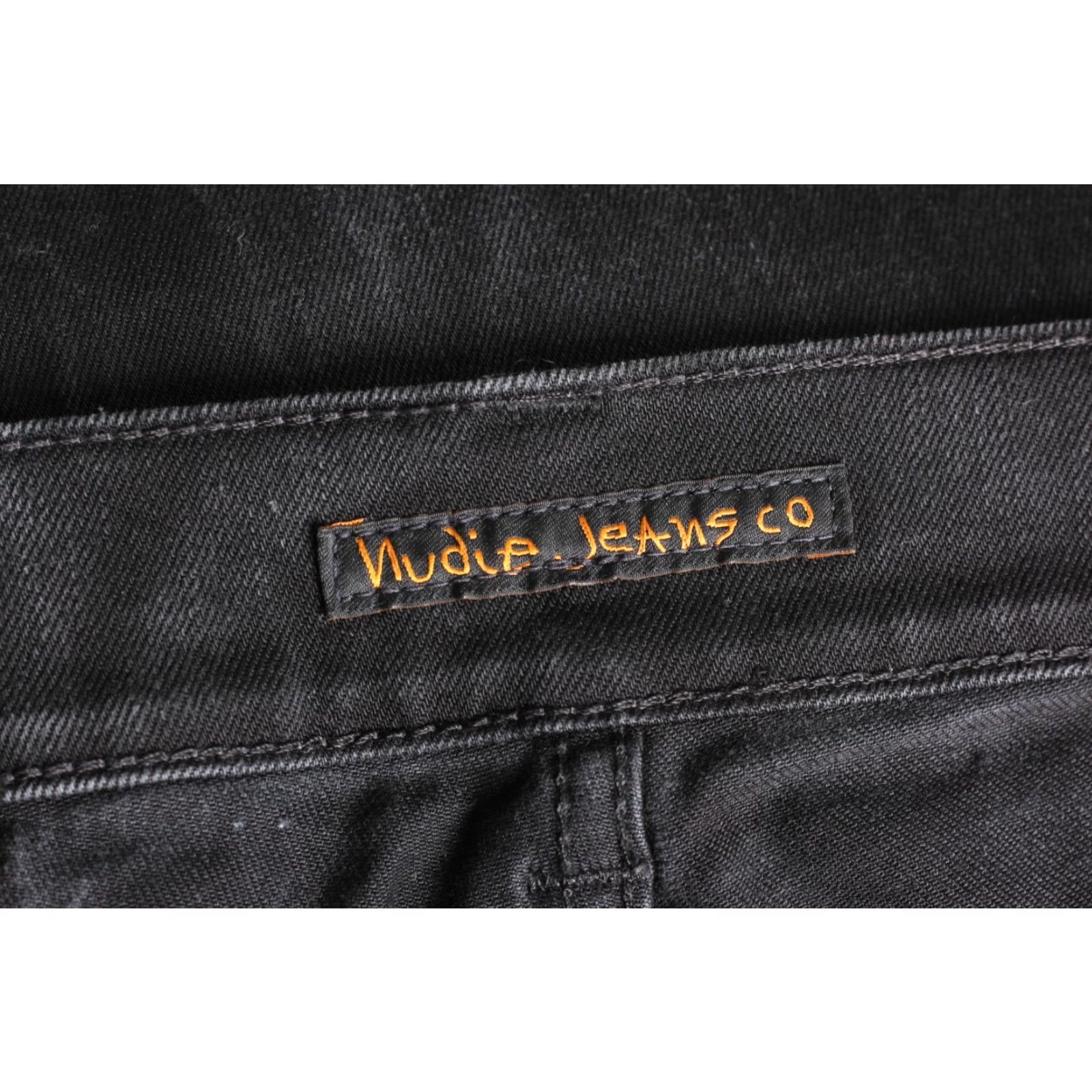Nudie Jeans NUDIE JEANS Grim Tim Dry Cold BLACK Jeans Men Size W30 L30 Slim Straight DZ7882 Size US 30 / EU 46 - 6 Thumbnail