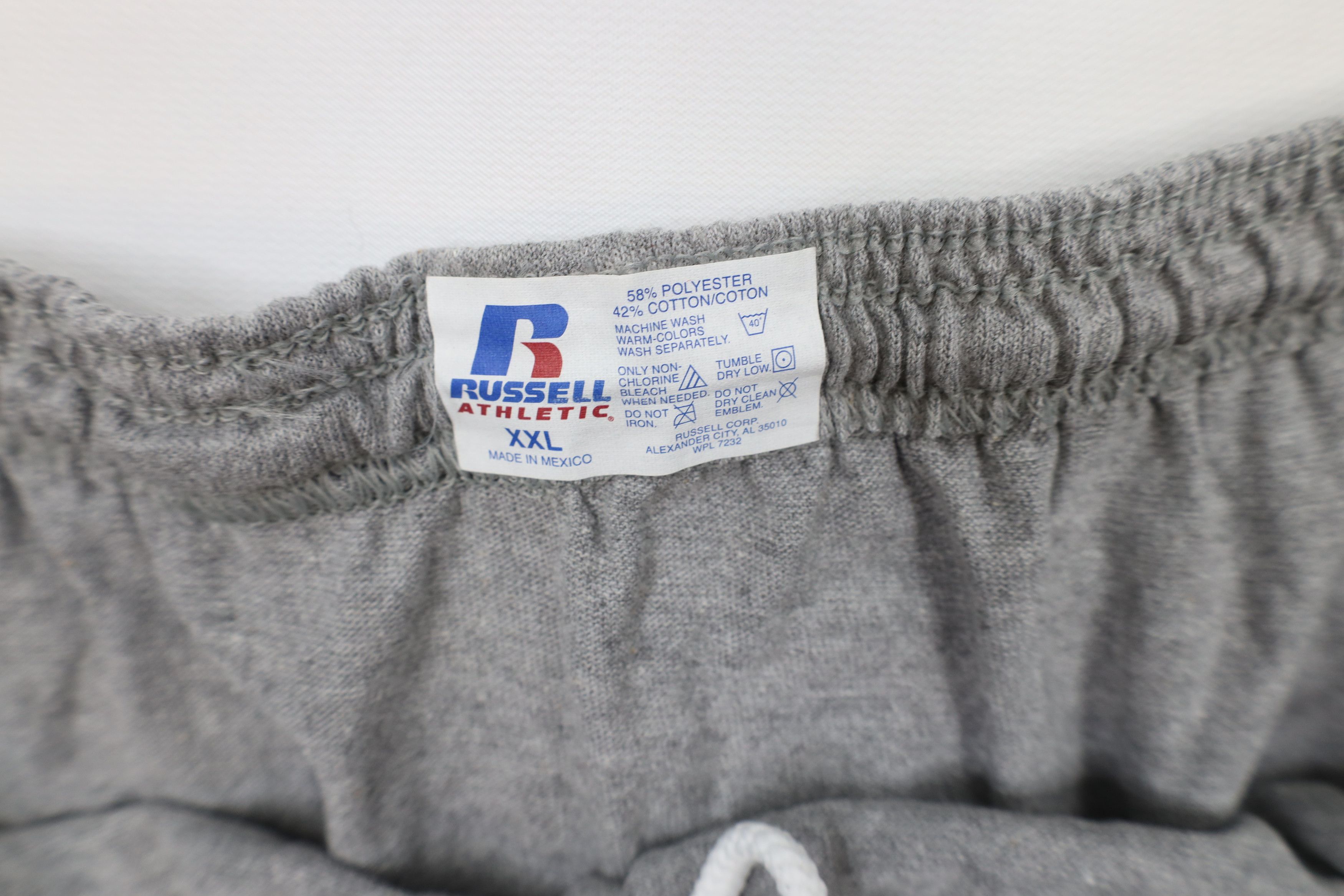 Russell Athletic × Vintage Deadstock Vintage 90s Russell Athletic Shorts Heather Gray Size US 38 / EU 54 - 10 Thumbnail