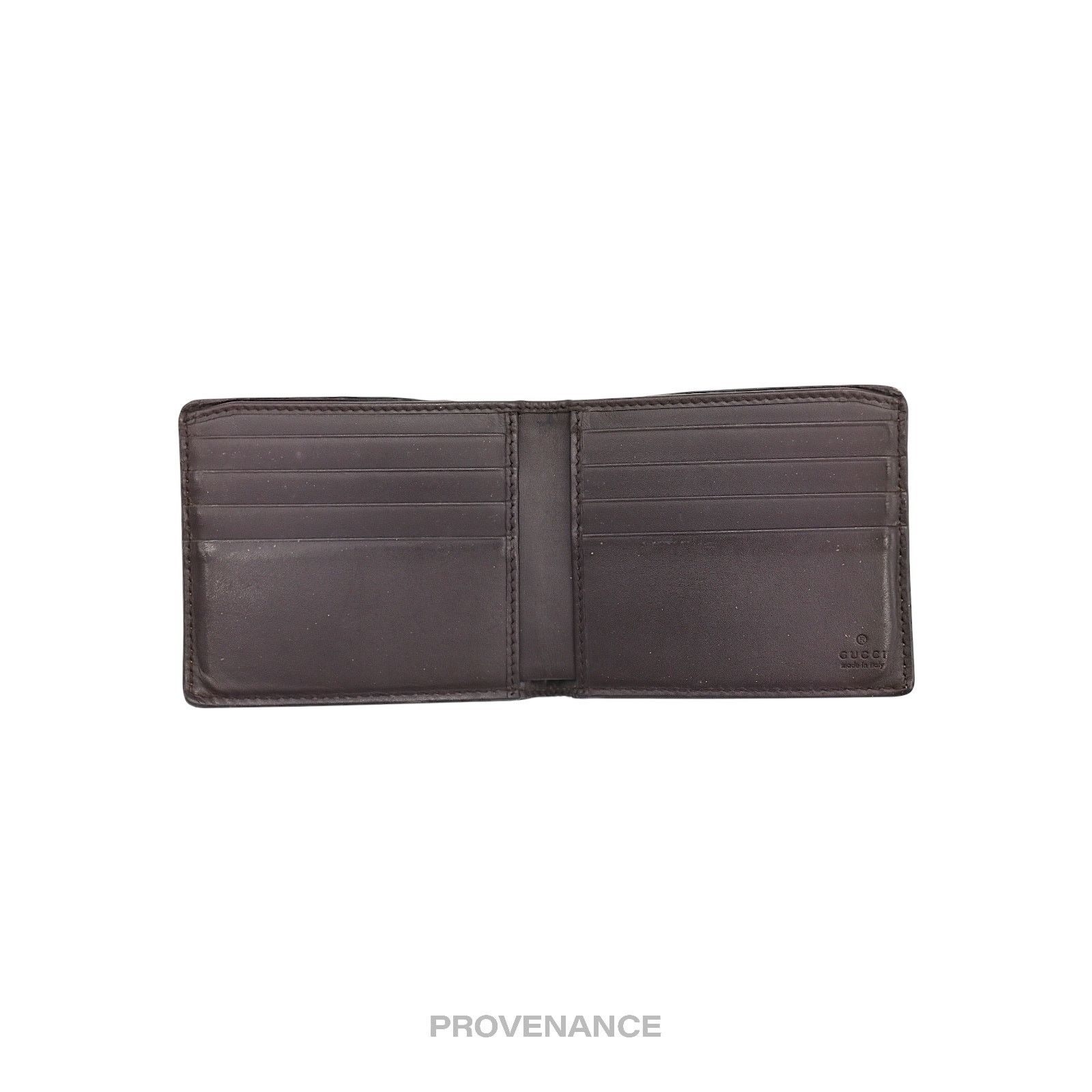 Gucci 🔴 Gucci GG Supreme 8CC Bifold Wallet - Signature Web Bee Size ONE SIZE - 6 Thumbnail