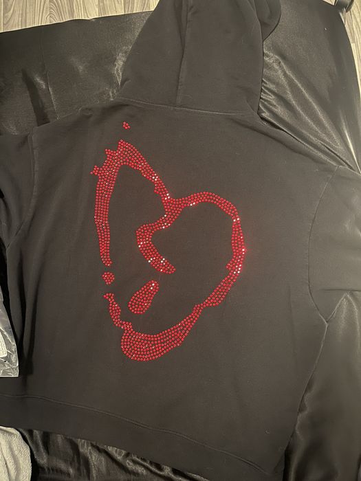 Revenge discount bejeweled hoodie