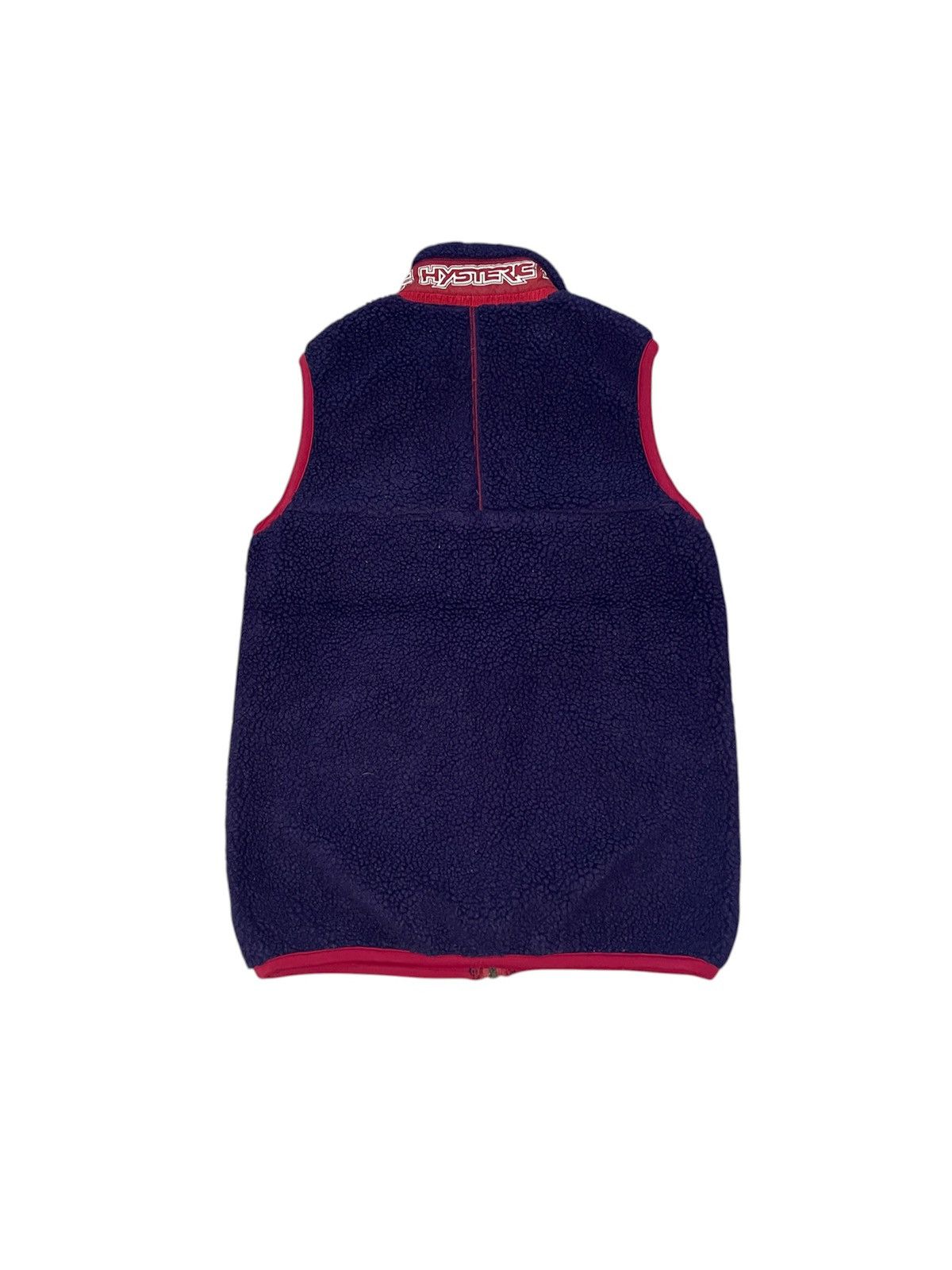 Hysteric Glamour 90s HYSTERIC GLAMOUR POCKET FLEECE VEST Size US S / EU 44-46 / 1 - 2 Thumbnail