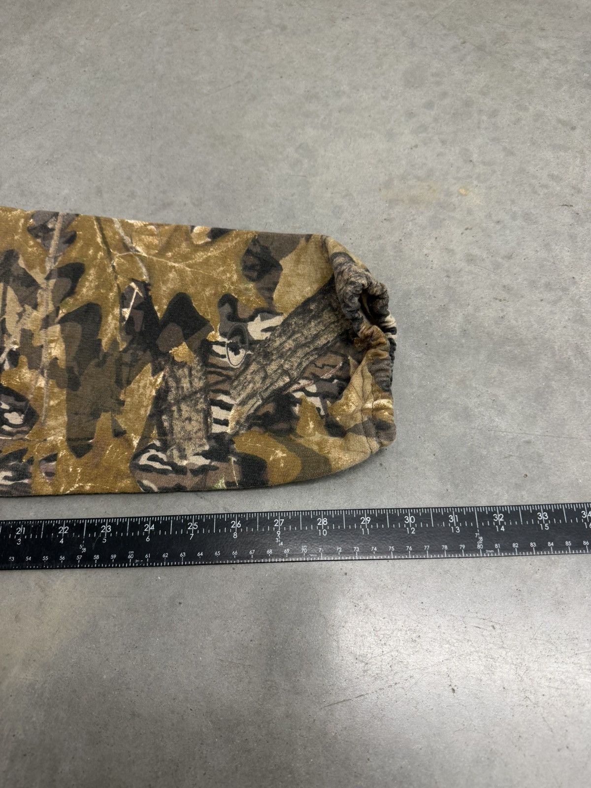 Realtree Jerzees Realtree Camo Sweatpants 90s USA Dark Green Brown Size US 30 / EU 46 - 8 Thumbnail