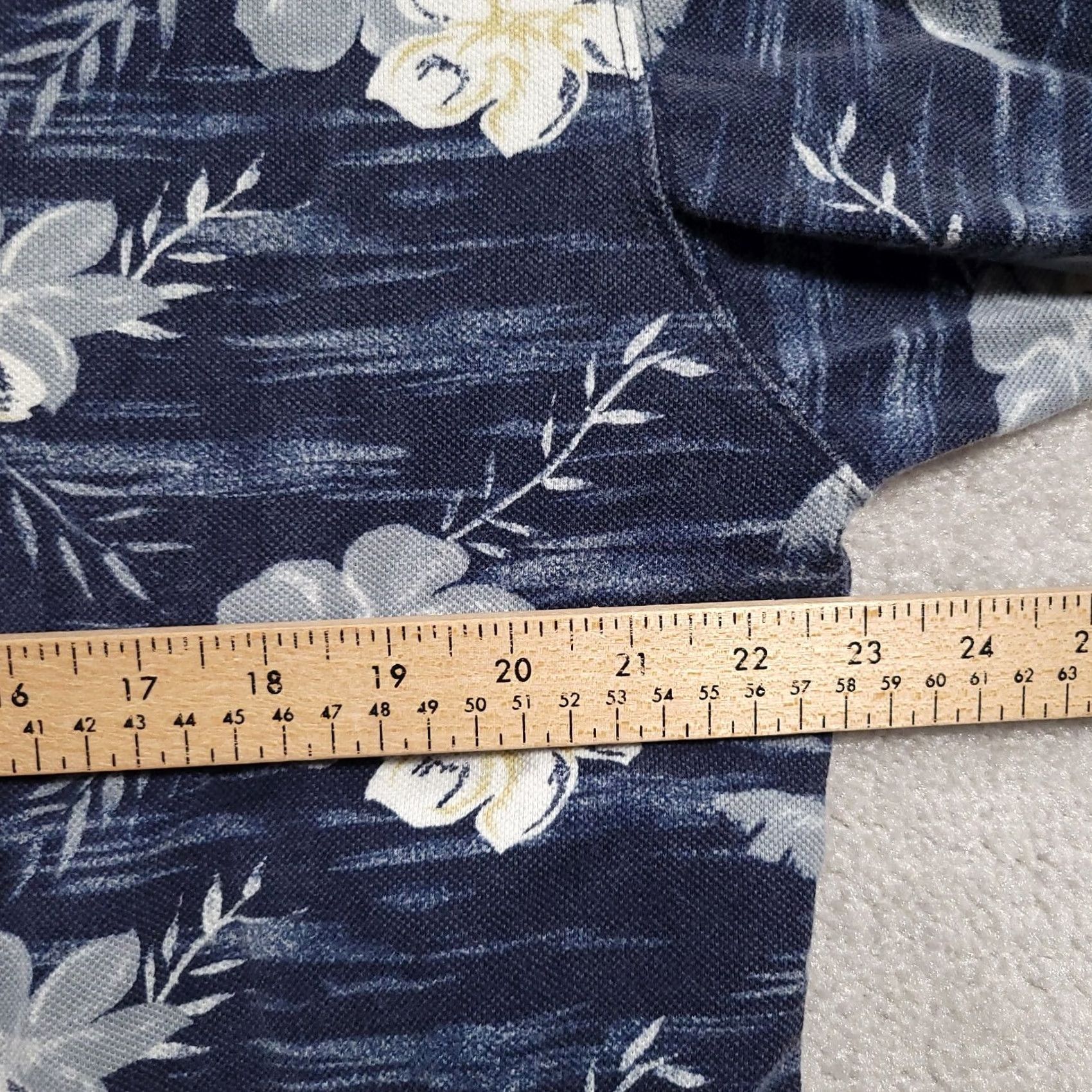 Vintage Northwest Territory Naturals Blue Hawaiian Polo Shirt Mens L Short Sleeve Size US L / EU 52-54 / 3 - 4 Thumbnail