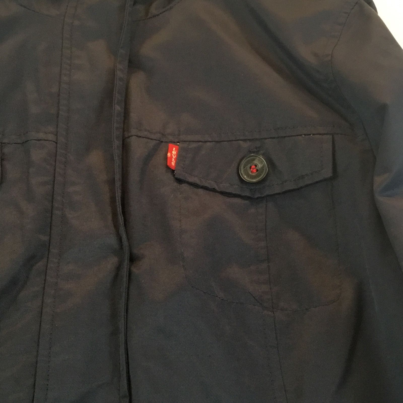 Levi's Levi's XL Parka Hood Sherpa Lined Snap Zip Faux Fur $180 NWT Size XL / US 12-14 / IT 48-50 - 6 Thumbnail