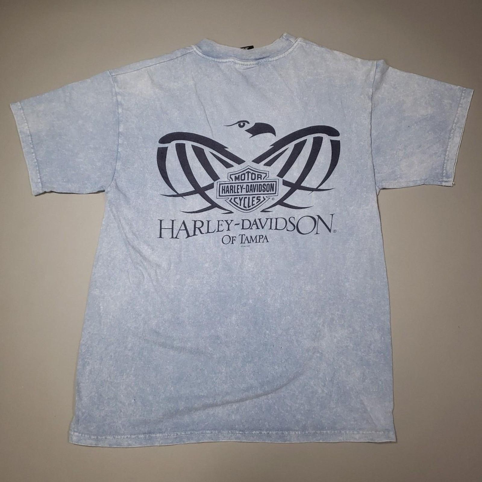 Harley Davidson Vintage y2k Harley Davidson slogan tee Mens Medium Size US M / EU 48-50 / 2 - 3 Thumbnail