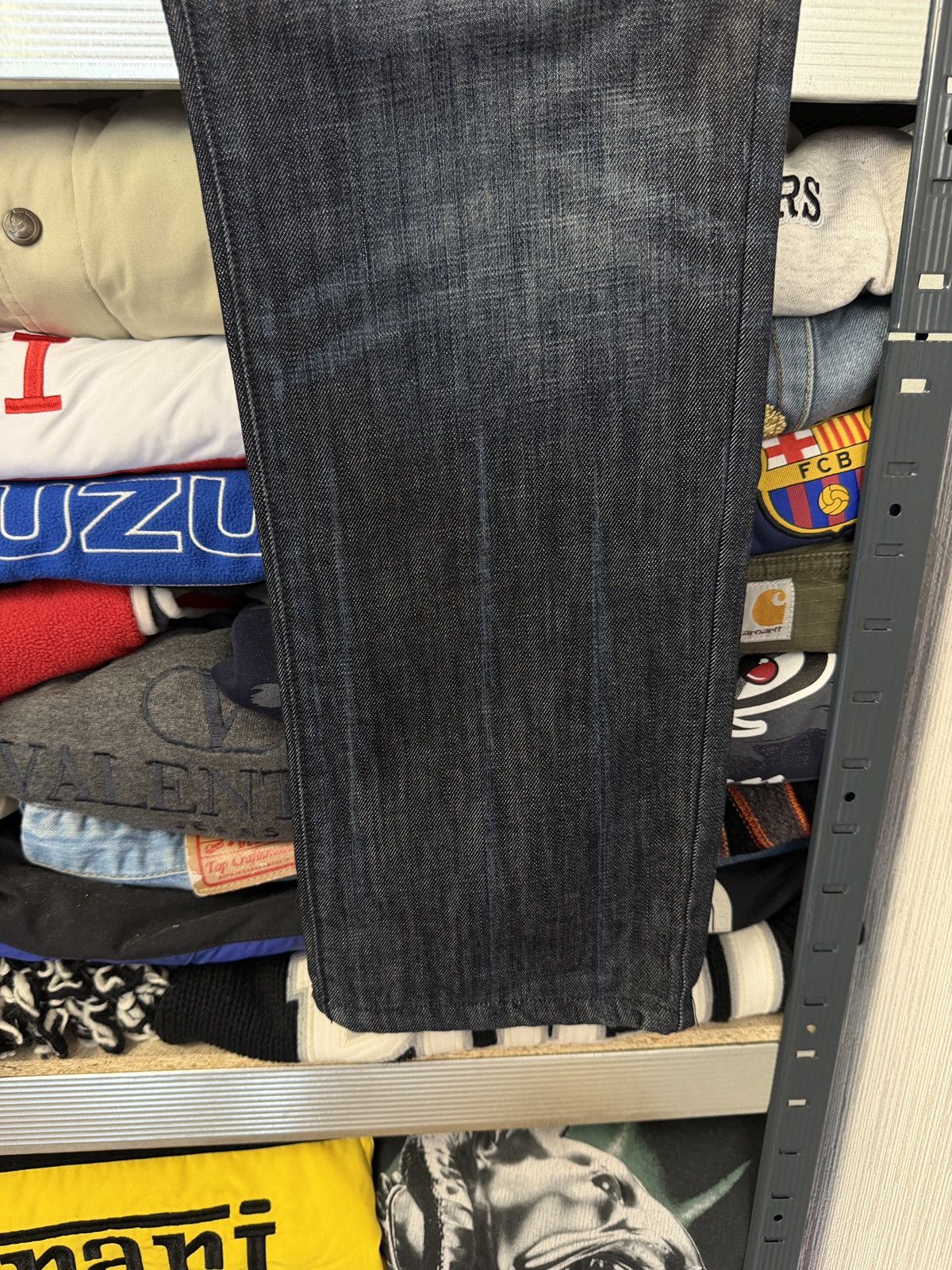 Armani Vintage Armani Jeans Distressed Y2k Fire Jeans Pants Size US 38 / EU 54 - 5 Thumbnail