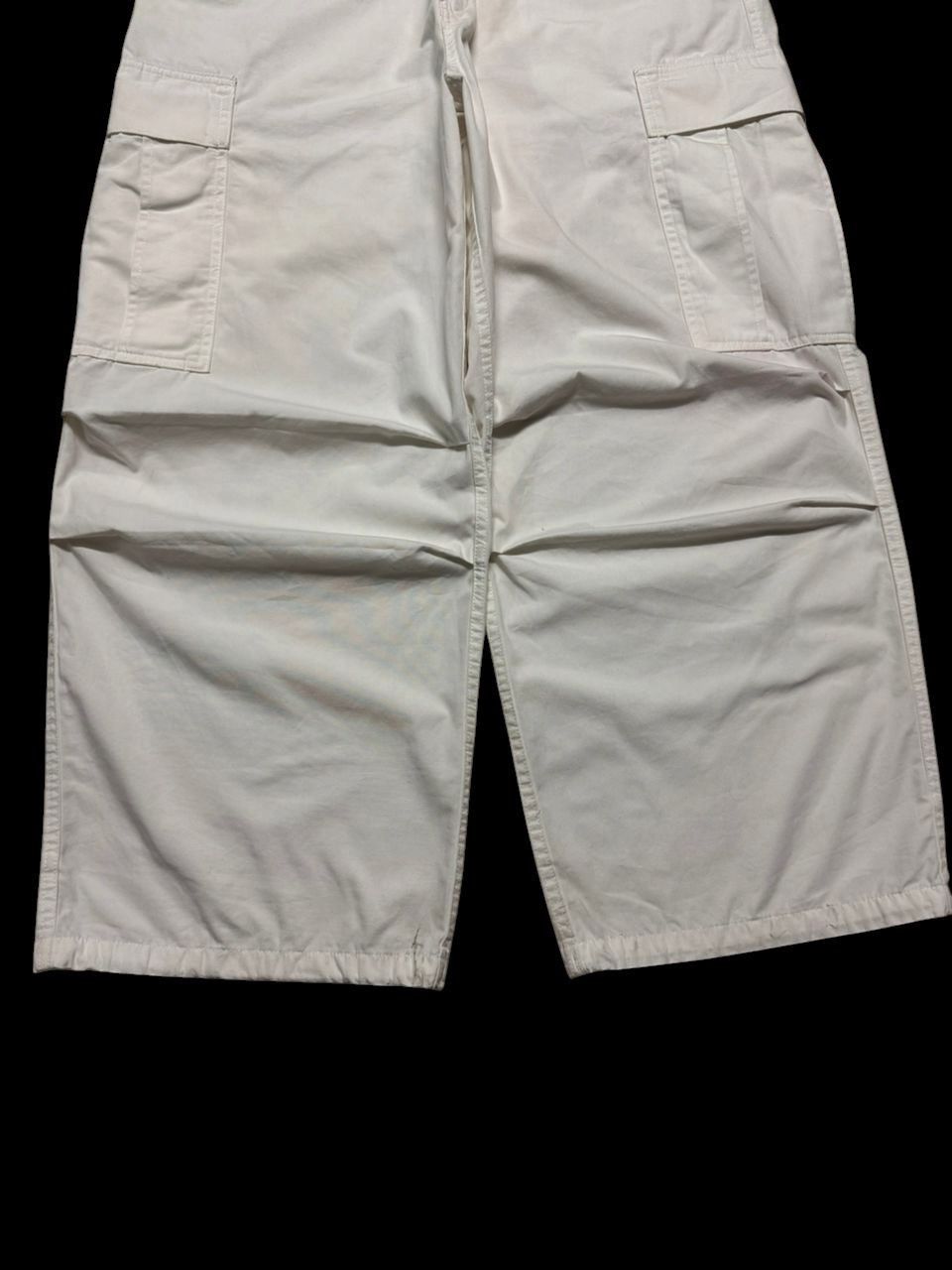 GU GU Ballon Parachute Cargo Yohji Yamamoto Style White Size US 34 / EU 50 - 4 Thumbnail