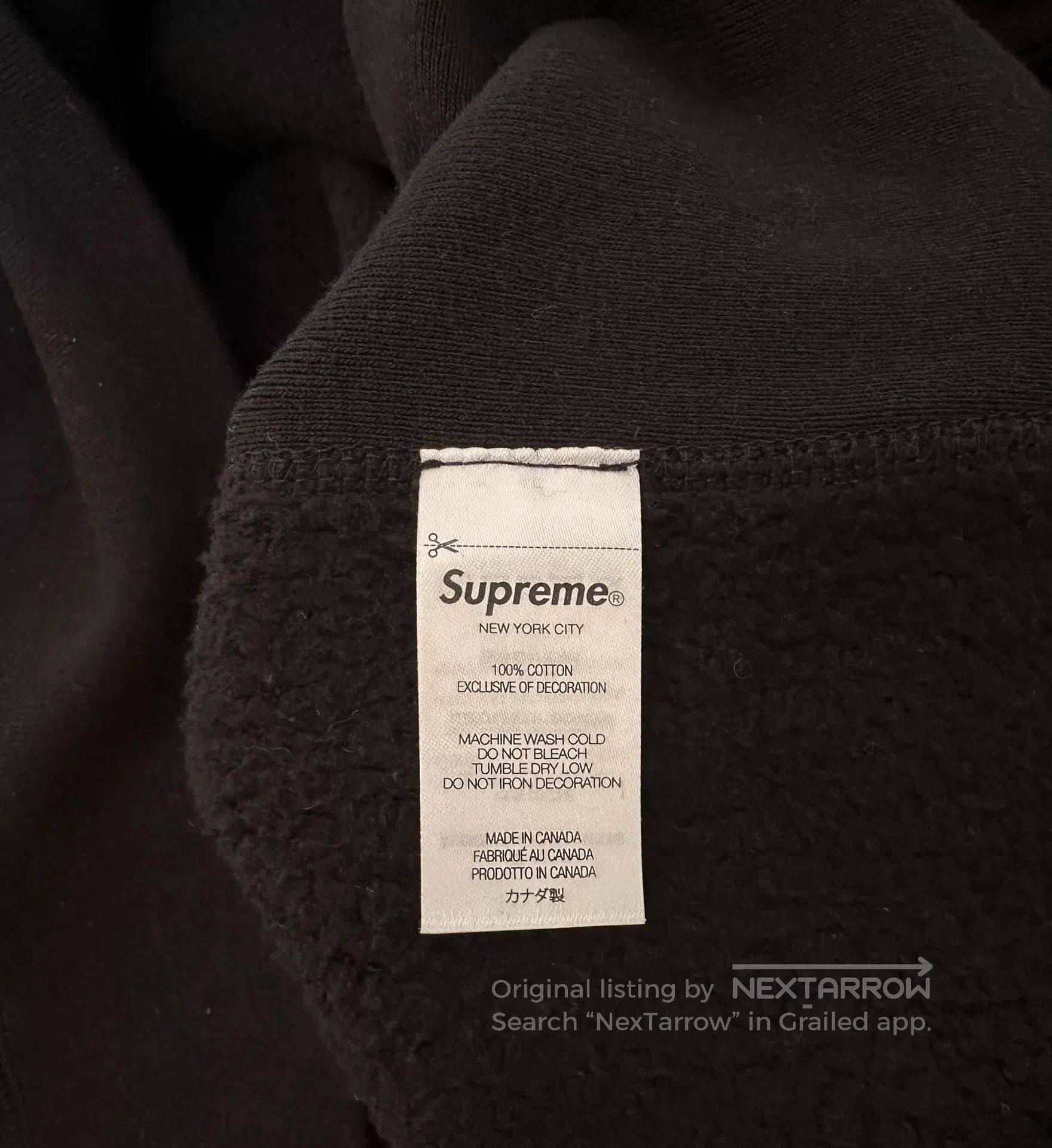 Supreme supreme box logo hooded sweatshirt black. Size US XL / EU 56 / 4 - 3 Thumbnail