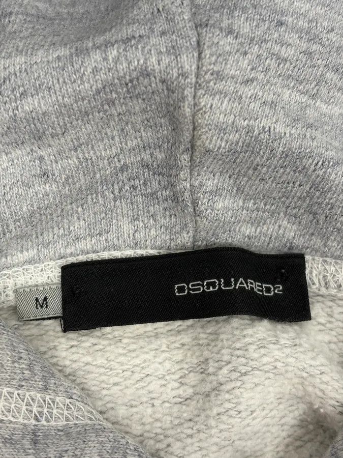 Dsquared2 FW2008 Dsquared2 Winter Smoking Grey Hoodie Size US S / EU 44-46 / 1 - 9 Thumbnail
