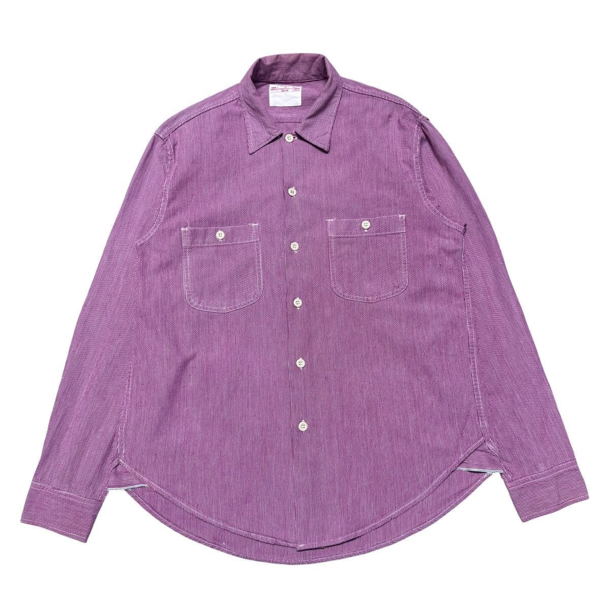 Sugar Cane Sugar Cane Red Wabash Work Shirt Selvedge Oversized Size US M / EU 48-50 / 2 - 1 Thumbnail