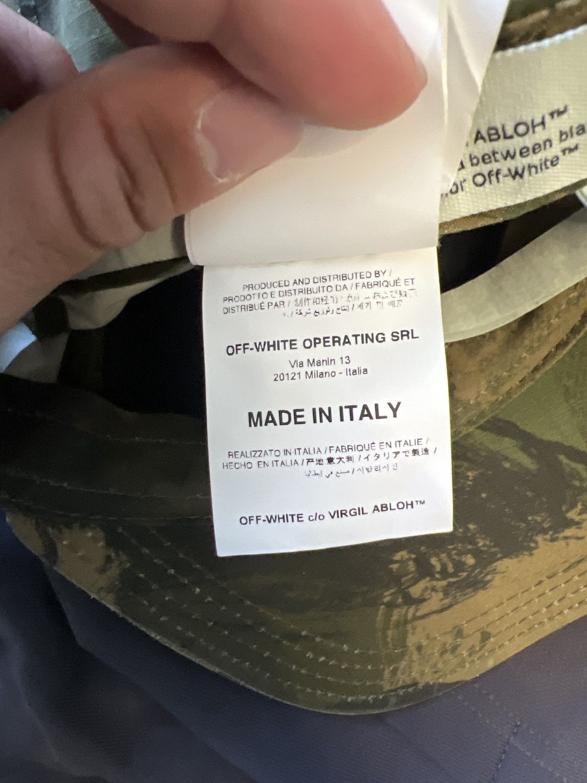 Off-White Off White Hat Size ONE SIZE - 10 Thumbnail