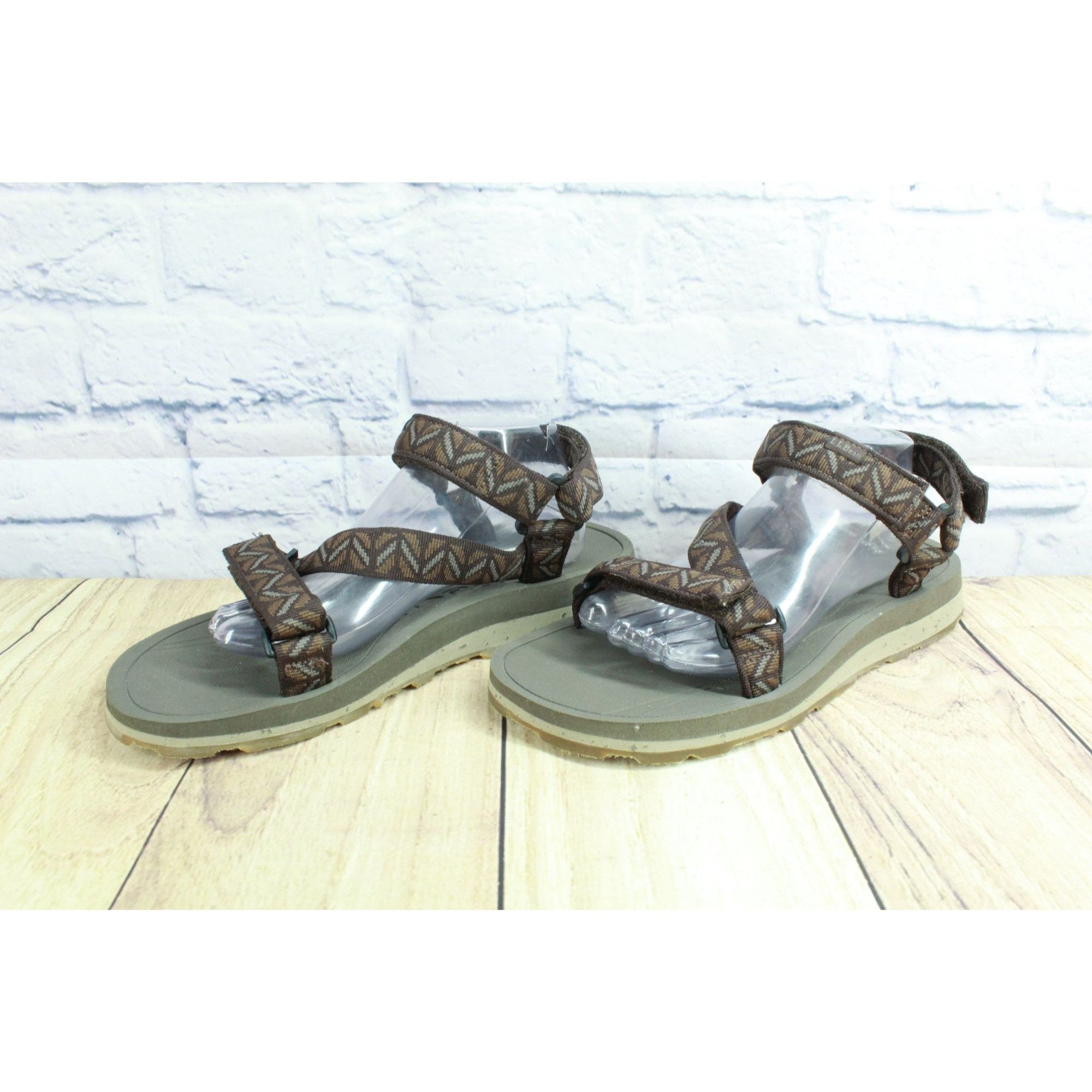 L.L. Bean LL Bean Katahdin Hook & Loop Strappy Sandals Mens Size 11 M Size US 11 / EU 44 - 2 Thumbnail