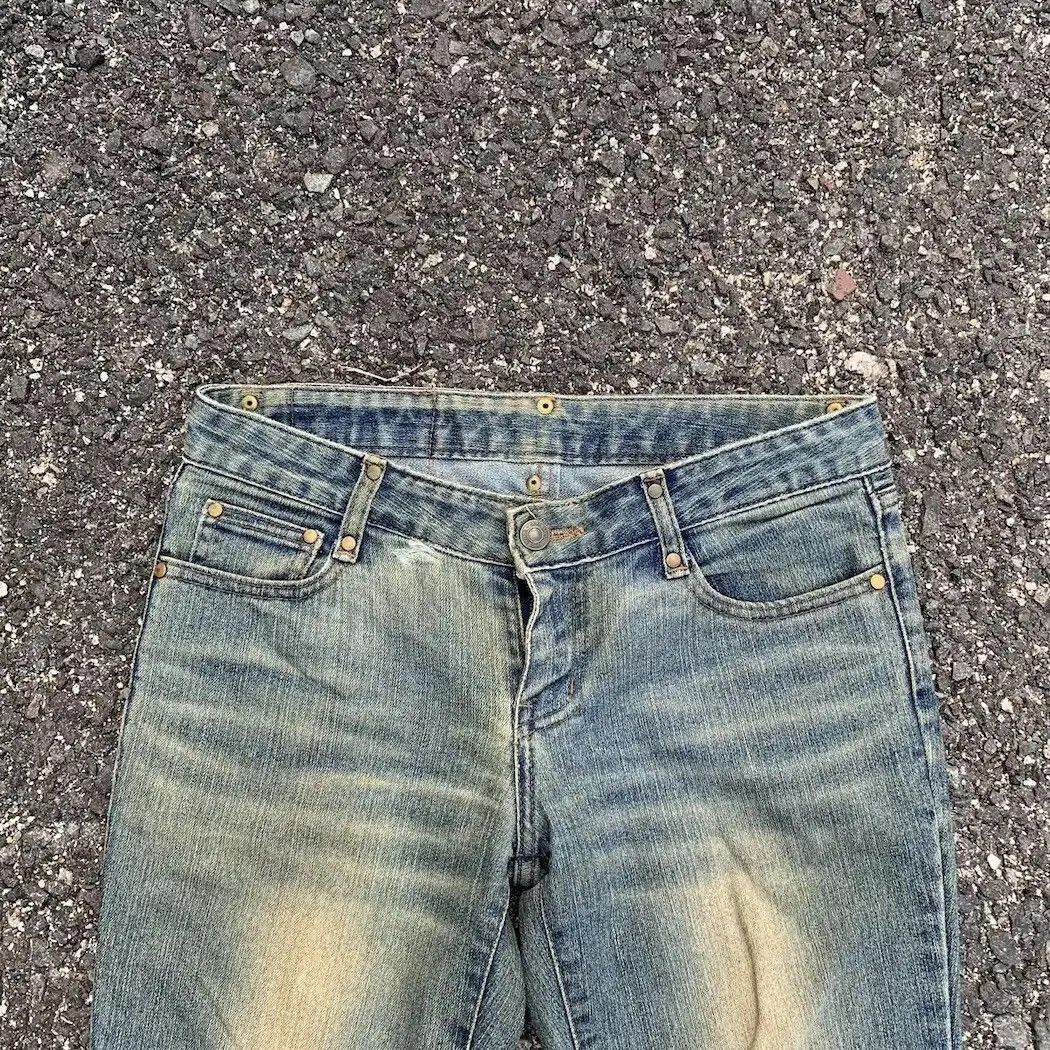 Japanese Brand JAPANESE CecilMcBe Jeans 29x31 Flare/Bootcut Faded Pants USA Size 29" - 2 Thumbnail