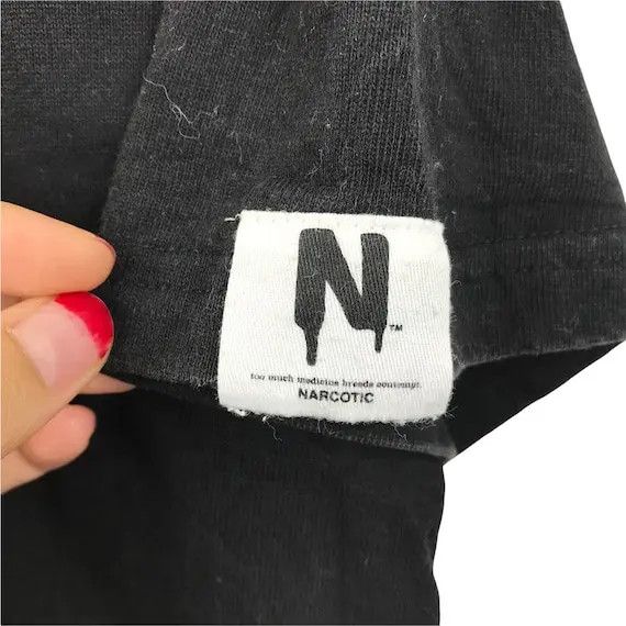 Narcotic GDC Vtg NARCOTIC JAPAN STREETWEAR Stock Logo Tee Shirt Harajuku Size US L / EU 52-54 / 3 - 5 Thumbnail