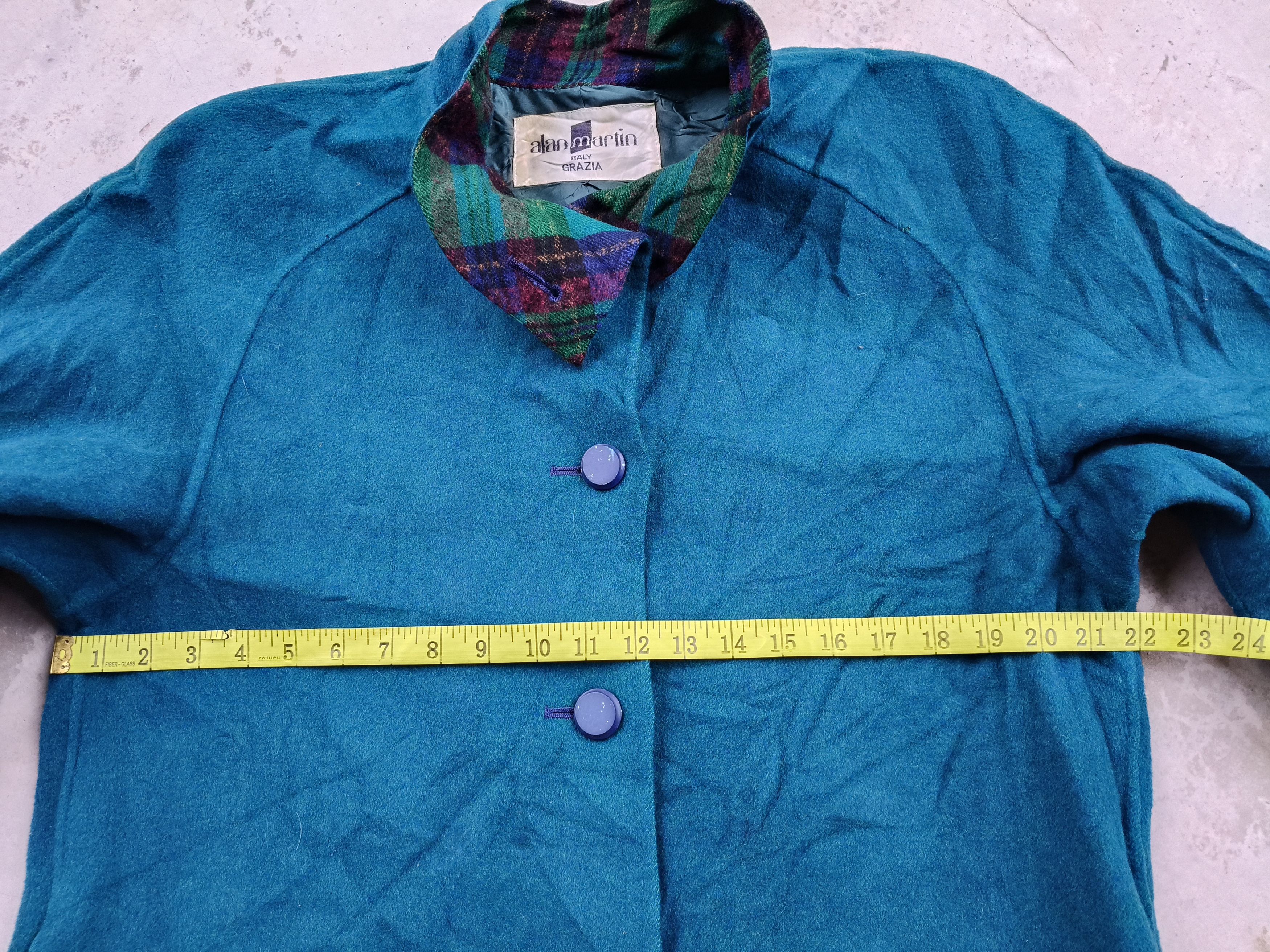 Designer × Japanese Brand × Vintage Alan Martin Wool Button up Jacket Size L / US 10 / IT 46 - 14 Thumbnail