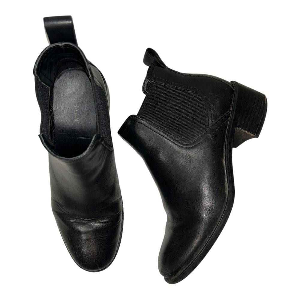 Cole Haan Cole Haan l Cassie Leather Bootie Size 6 Size US 6 / IT 36 - 2 Thumbnail