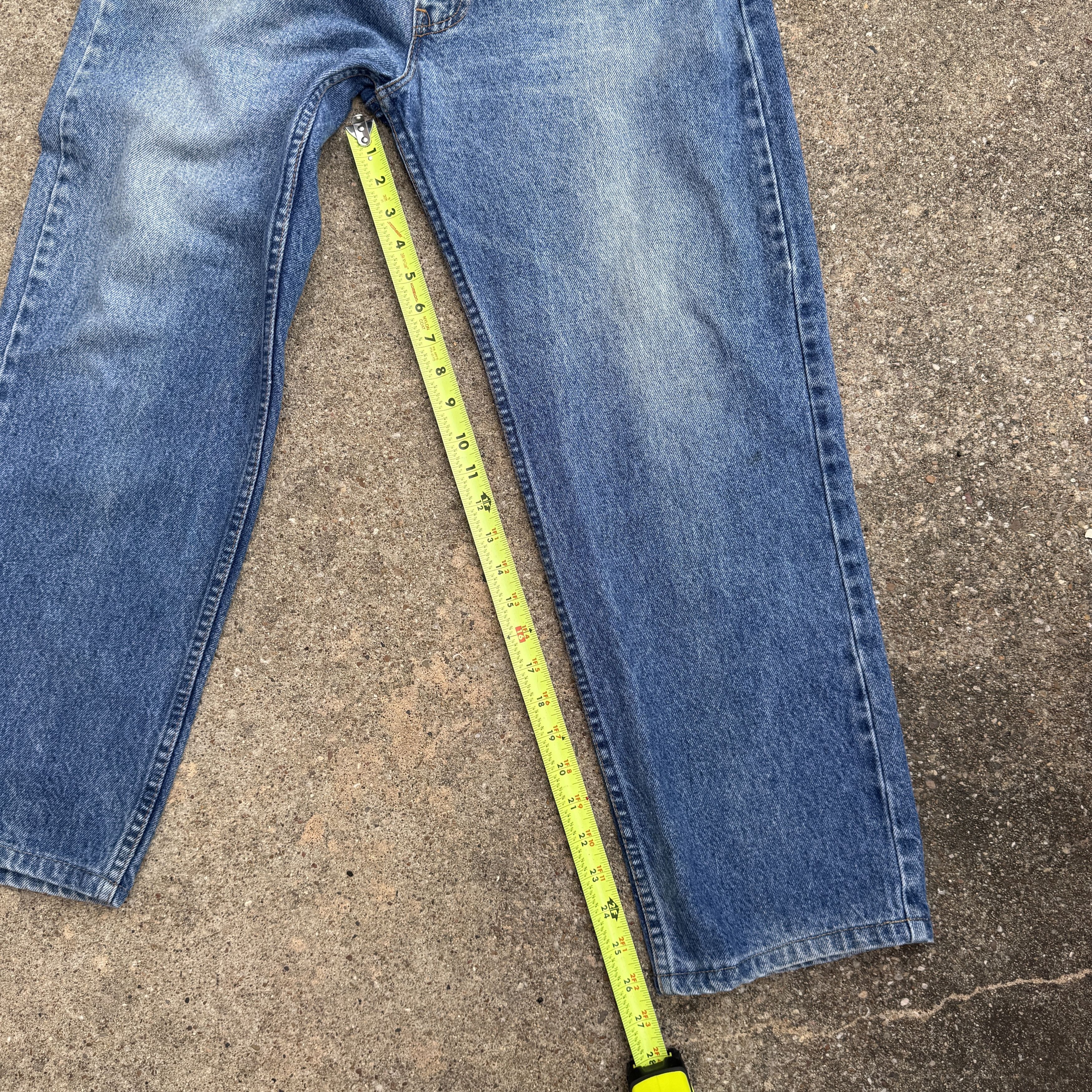 Levi's Vintage 80s Levis 505 Blue Denim Straight Size US 34 / EU 50 - 8 Thumbnail