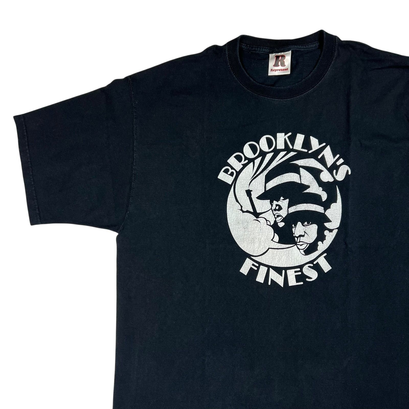 Rap Tees × Vintage Vintage Y2K Brooklyns Finest Jay-Z Notorious B.I.G. Rap tee Size US XL / EU 56 / 4 - 4 Thumbnail