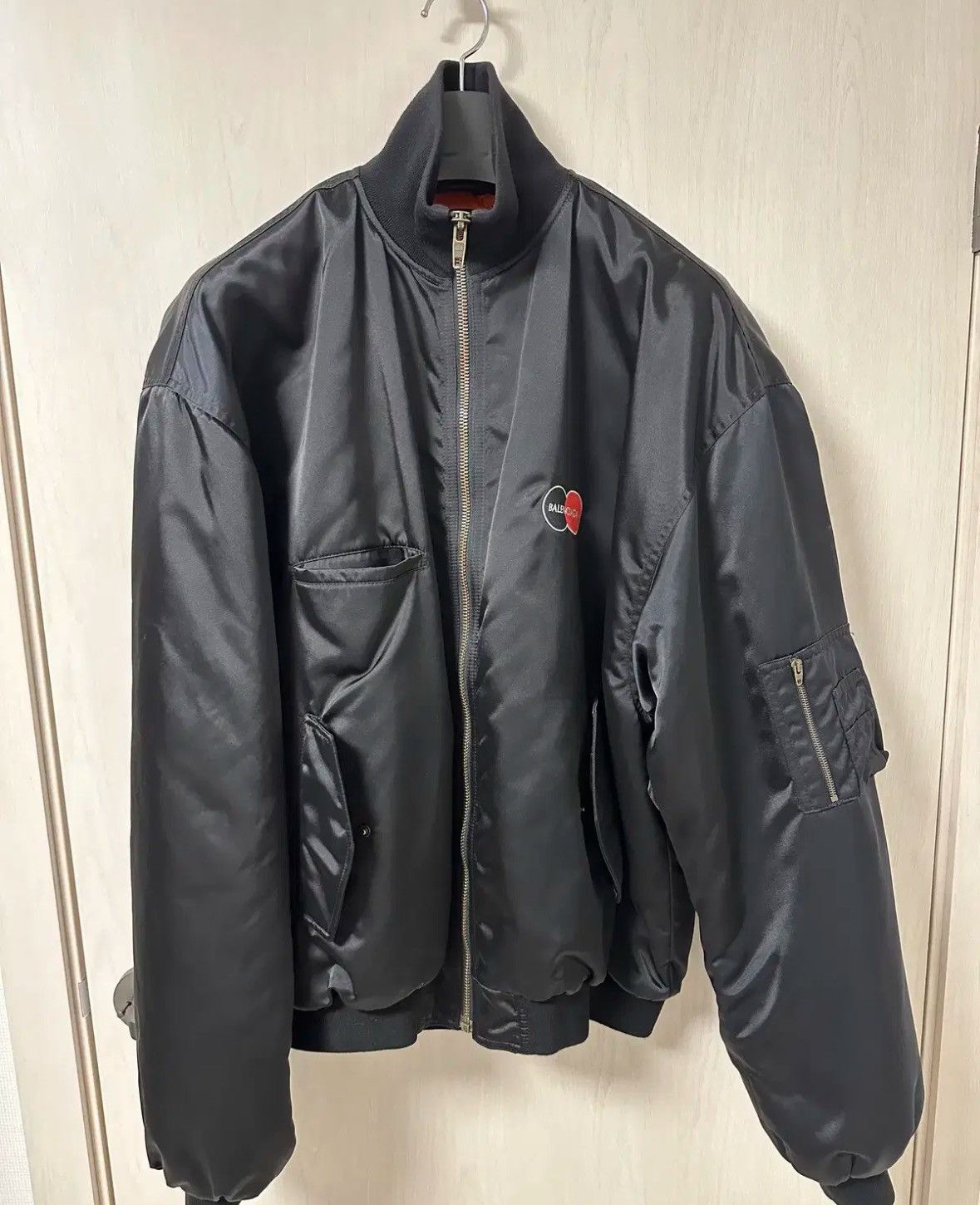 Balenciaga Balenciaga Mastercard Bomber Jacket Size US S / EU 44-46 / 1 - 1 Thumbnail