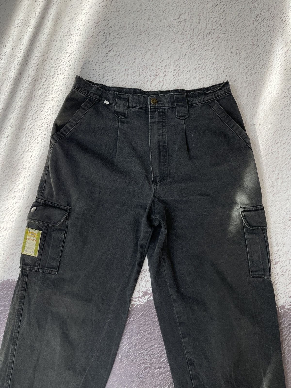 Camel Camel vintage faded distressed utility cargo pants Size US 34 / EU 50 - 6 Thumbnail