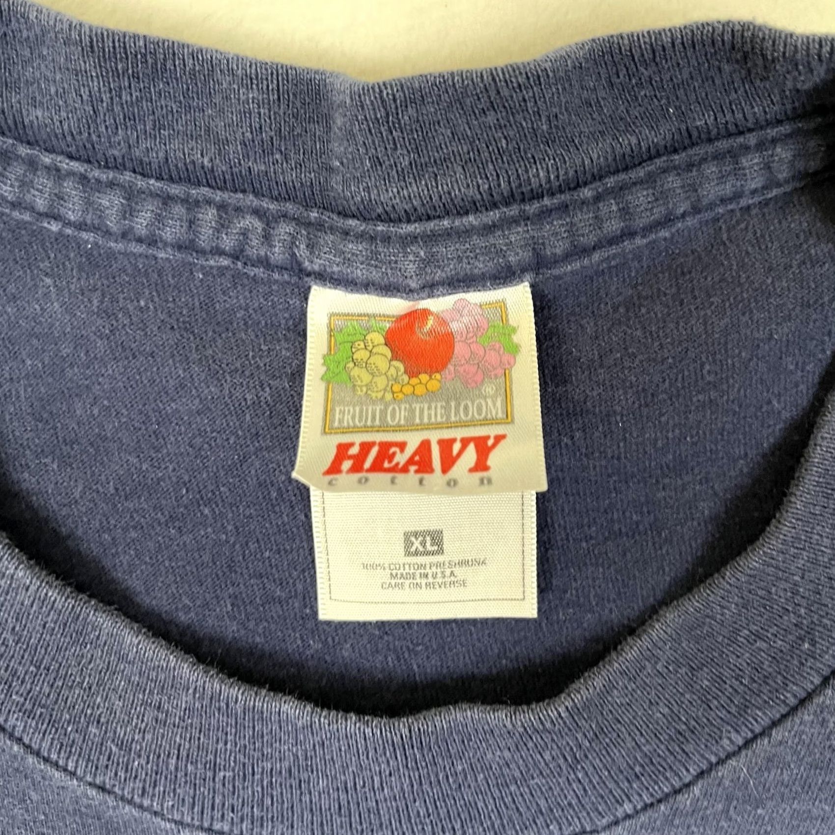 Fruit Of The Loom VINTAGE Clan Gunn Shirt Mens XL Blue Scottish Crest Single Stitch 90s USA T-Shirt Size US XL / EU 56 / 4 - 4 Thumbnail