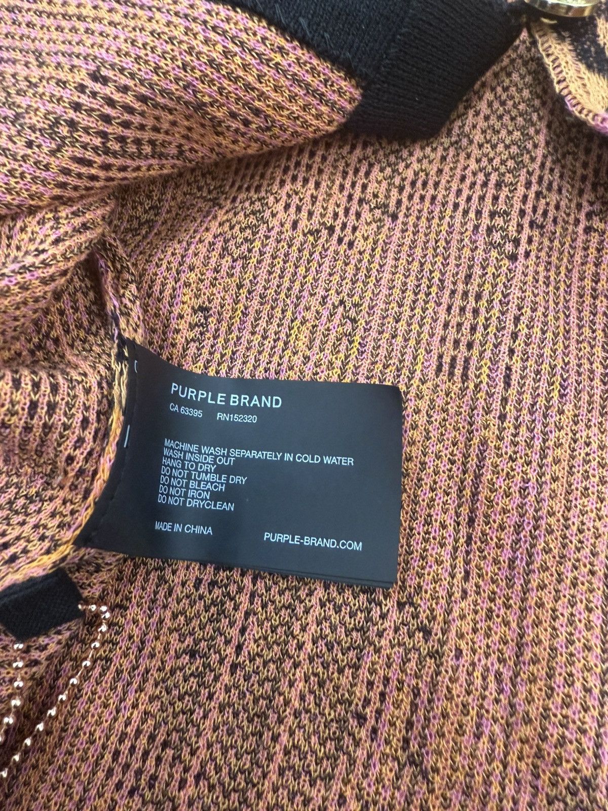 Other Purple Brand Ribbed Sweater Cardigan Size S / US 4 / IT 40 - 3 Thumbnail