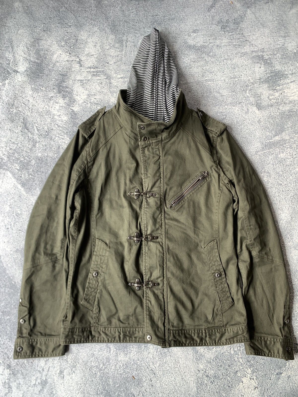 If Six Was Nine × Japanese Brand × Le Grande Bleu (L.G.B.) Japanese Nicole Firemen parka ifsixwasnine lgb style Size US M / EU 48-50 / 2 - 2 Thumbnail