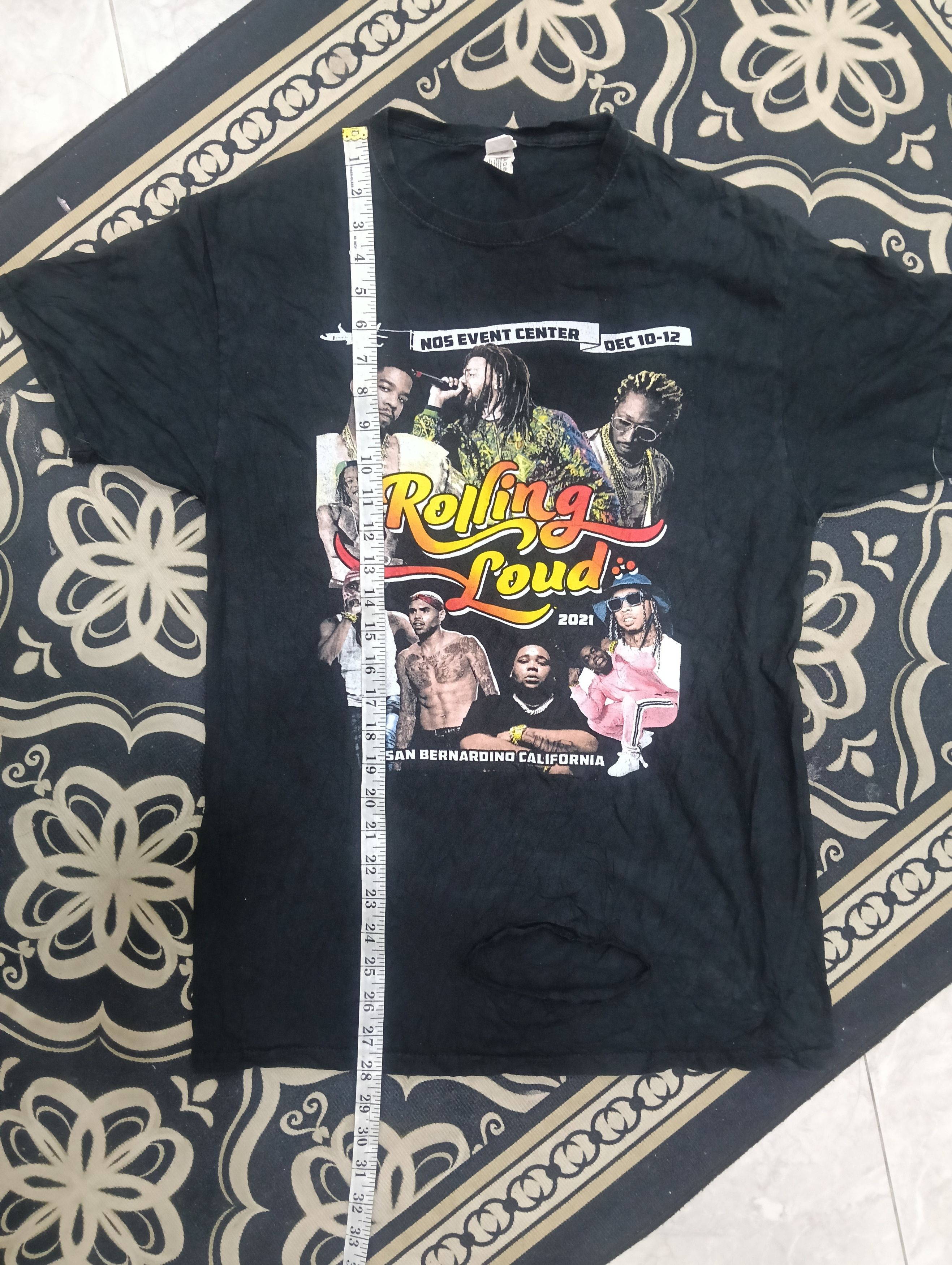 Rap Tees Famous Rapper/Hiphop Singer Tee Size US M / EU 48-50 / 2 - 9 Thumbnail