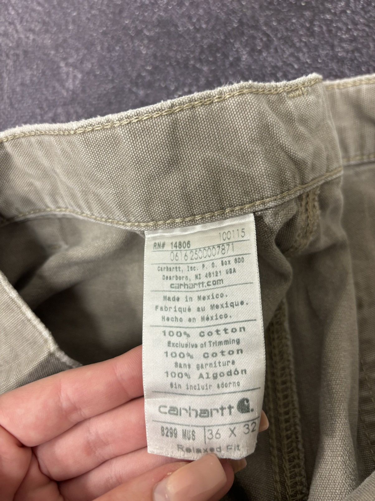 Carhartt Vintage Carhartt American Hype Work Baggy Pants Trousers Size US 36 / EU 52 - 17 Thumbnail