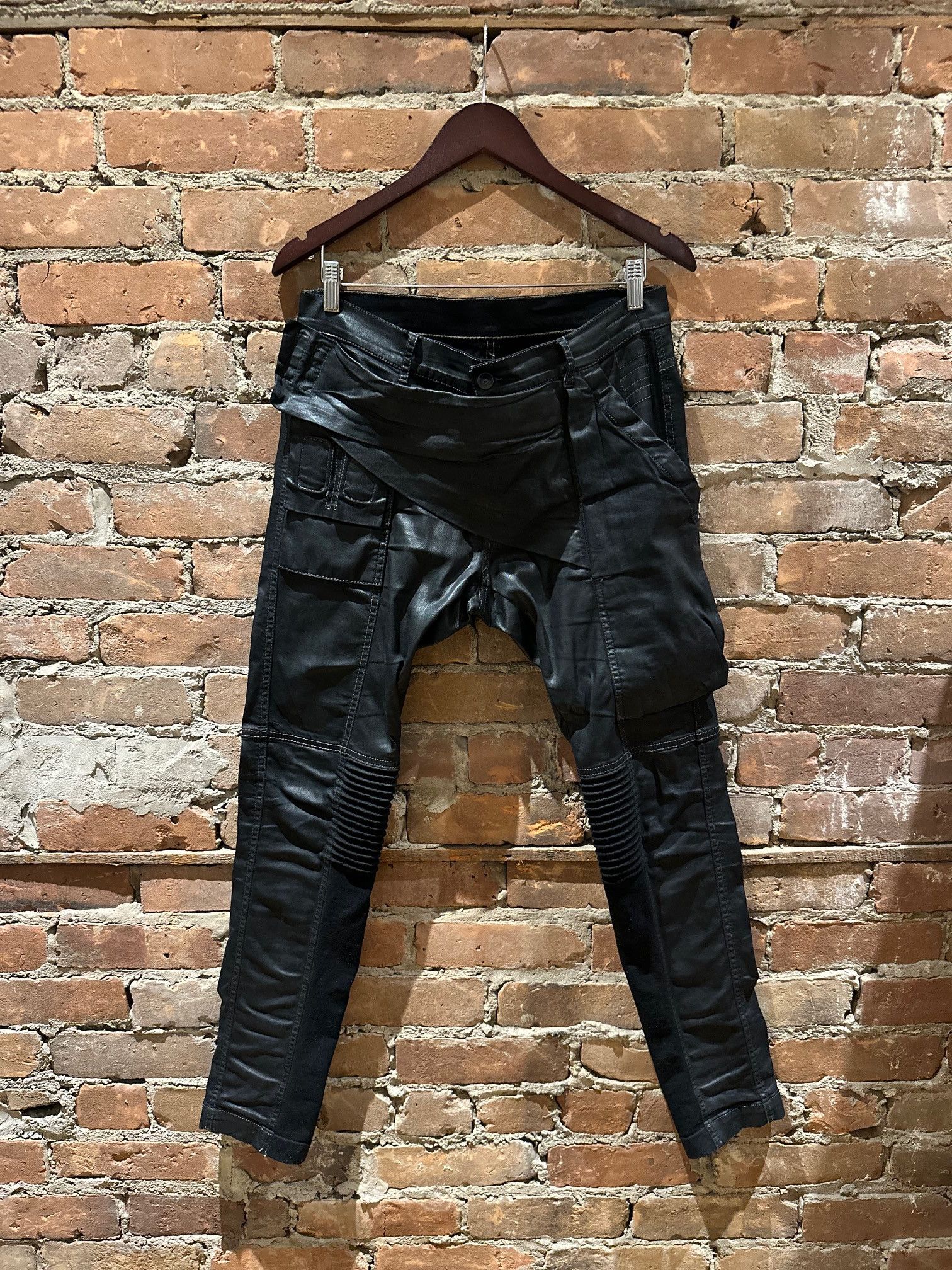 Rick Owens × Rick Owens Drkshdw Rick Owens SS17 Waxed Memphis