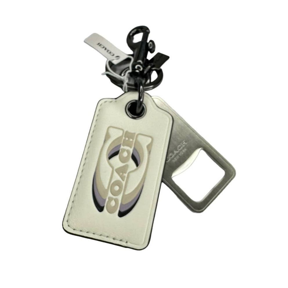 Coach Coach Bottle Opener Key Fob With Coach Stamp Chalk Size ONE SIZE - 2 Thumbnail