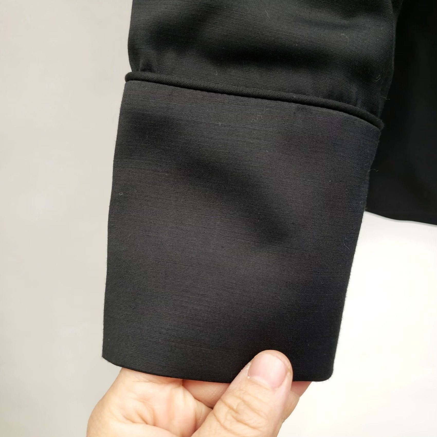 Frame Frame Blazer Shirt Jacket Womens Sz S Black Button-Down Framework Frame Blazer No WT Vintage NoN/A Size S / US 4 / IT 40 - 5 Thumbnail