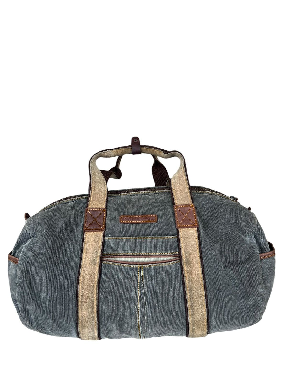 MasterPiece Vintage Masterpiece Japan Sun Fade Distressed Boston Bag Size ONE SIZE - 5 Thumbnail