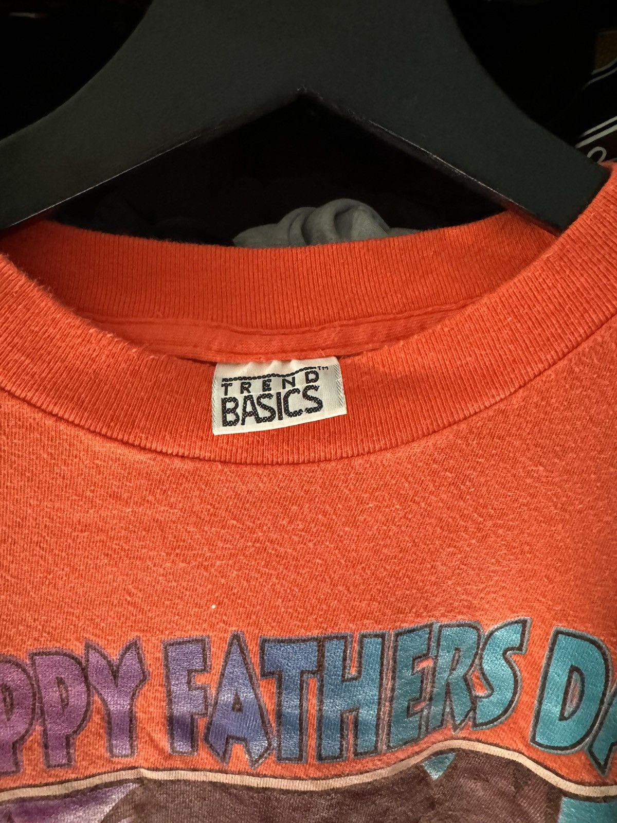 Vintage × Warner Bros 1993 Taz Tasmanian Devil The Big Ham Happy Father's Day Tee Size US XL / EU 56 / 4 - 5 Thumbnail