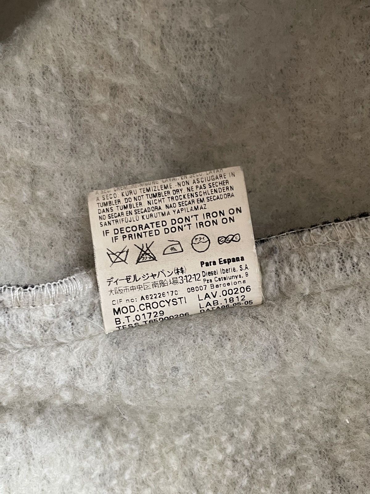 Diesel Diesel Avant Garde Vintage Wool Coat Ann Demeulemeester styl Size S / US 4 / IT 40 - 16 Thumbnail