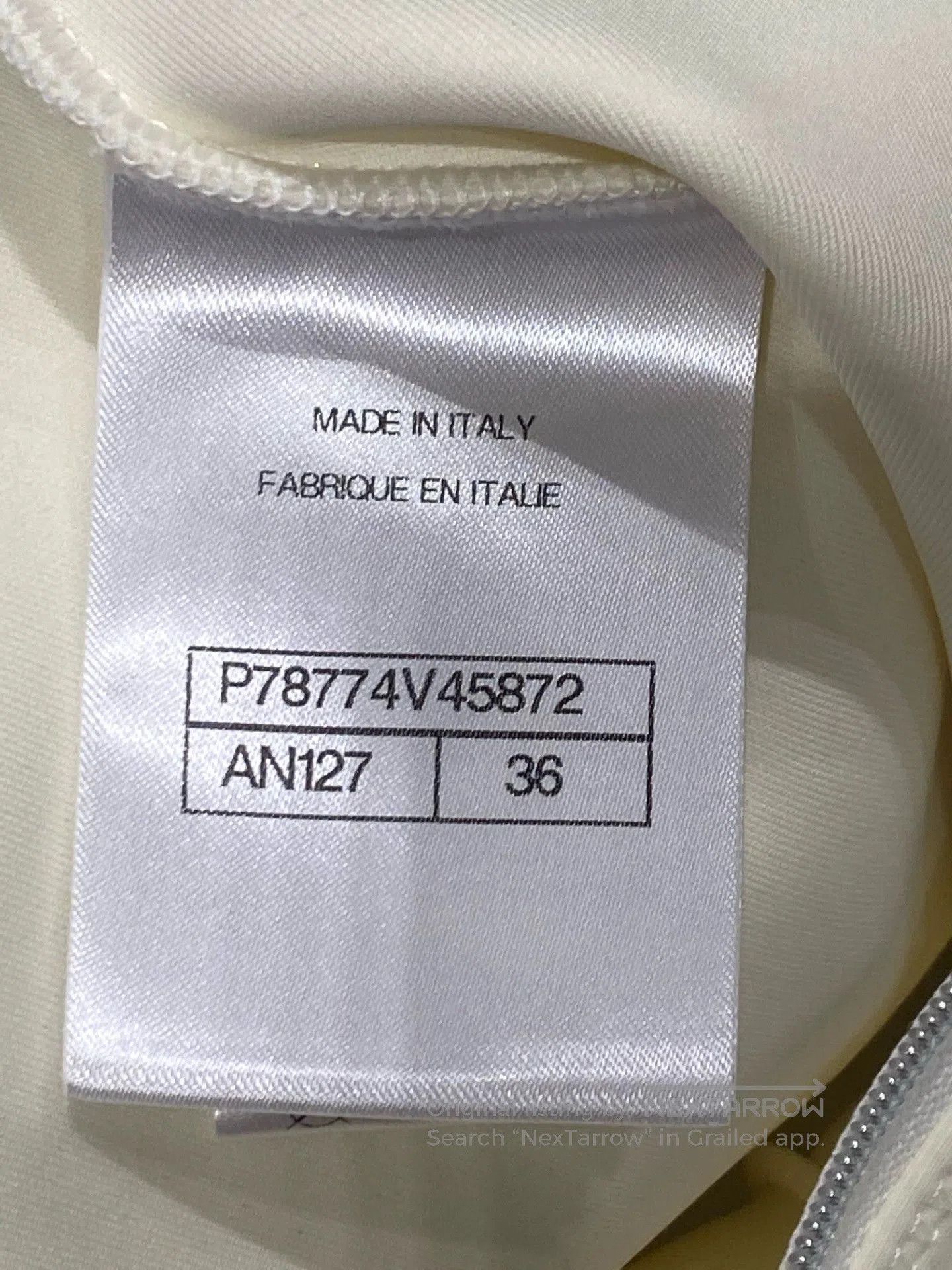 Chanel Chanel White Bow Swimsuit FR36. Size US 36 / EU 52 - 4 Thumbnail