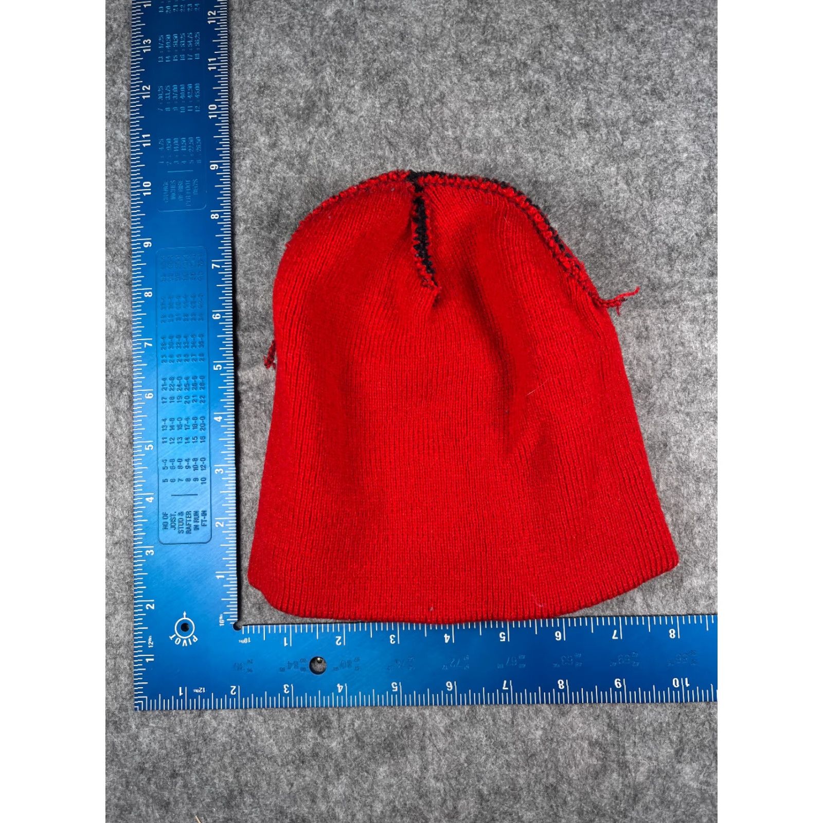 Vintage VINTAGE Soda Gear Beanie Adult One Size Blue Solid Knit Logo Ski Mens Size ONE SIZE - 4 Thumbnail