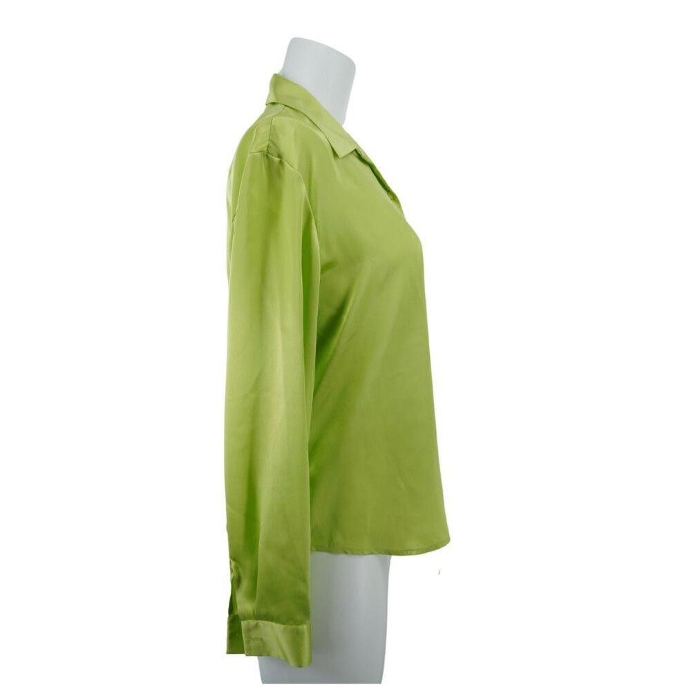 Designer Vintage Patrick Christopher Silk Button Down Size 8 Size M / US 6-8 / IT 42-44 - 3 Thumbnail
