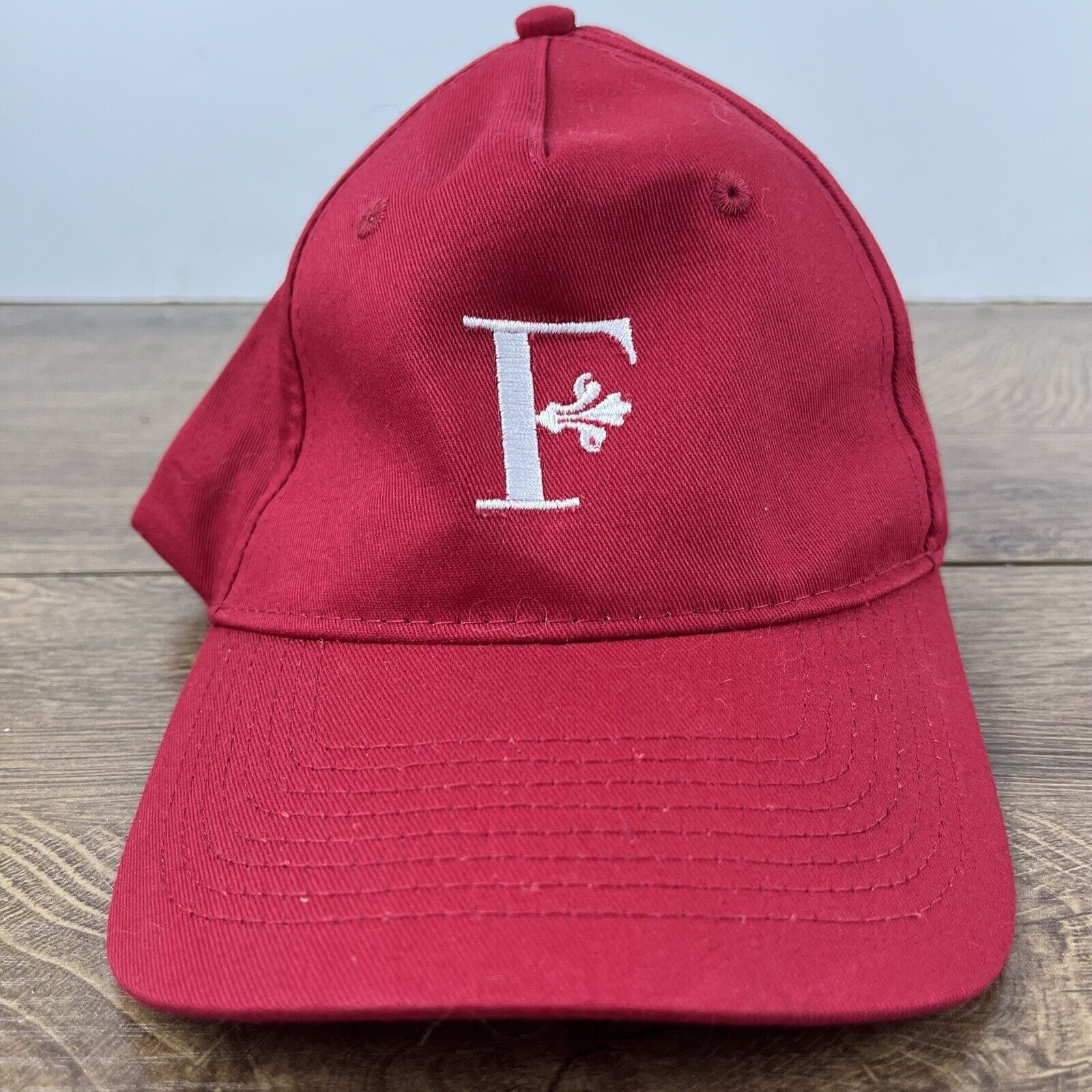 Other Fairfield Hat Red Hat Adjustable Hat Red Adult Hat Size ONE SIZE - 4 Thumbnail
