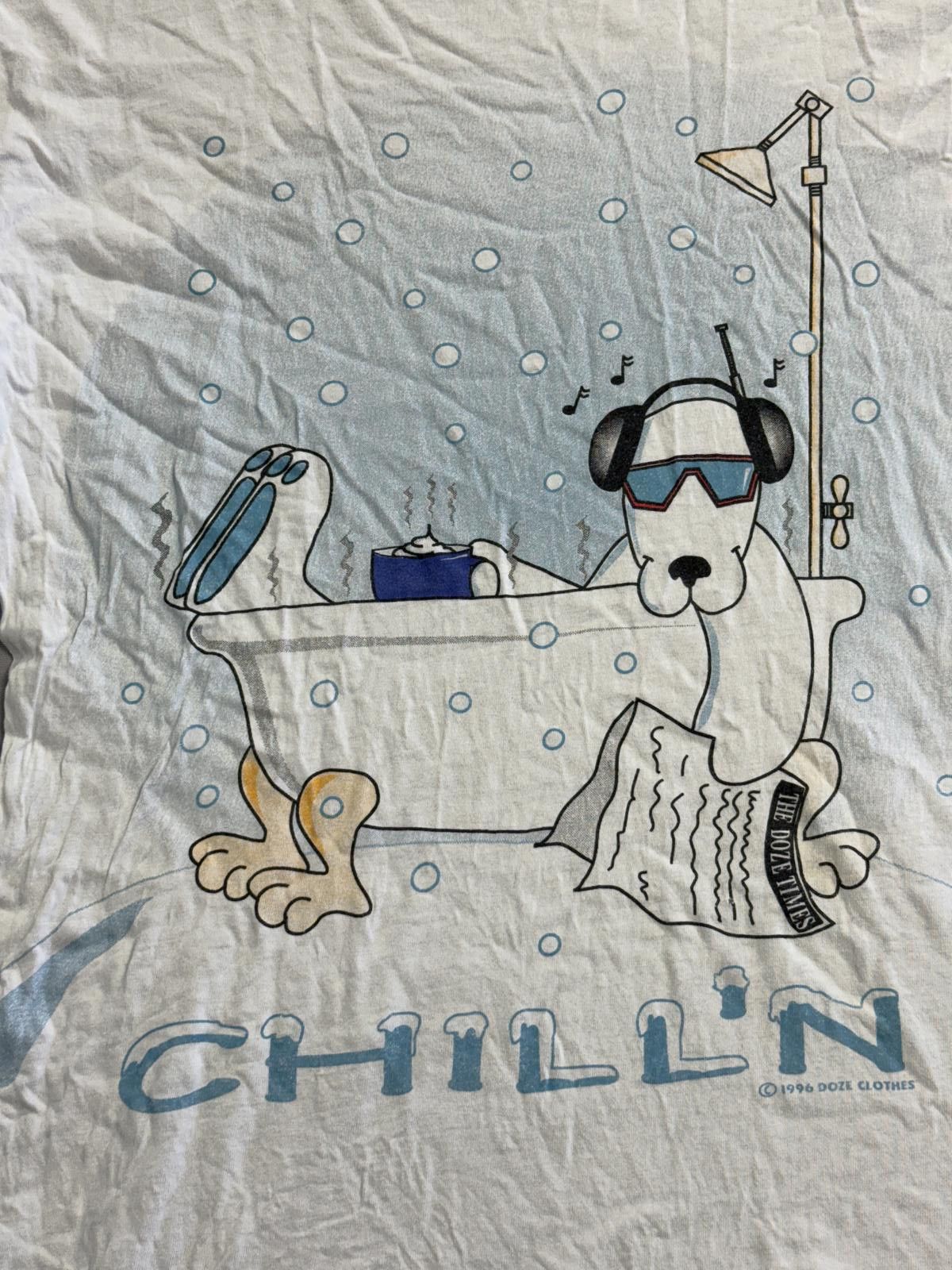 Aime Leon Dore Vintage Pajama T-shirt Chill'n Polar Bear Clawfoot Tub Doze Size US M / EU 48-50 / 2 - 4 Thumbnail
