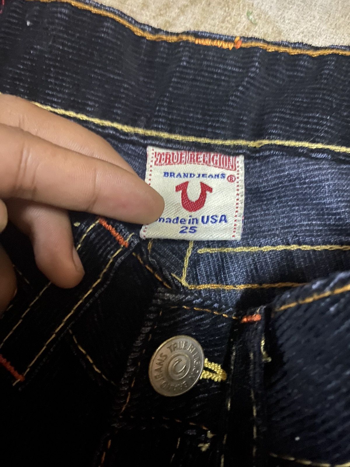Hysteric Glamour × True Religion × Vintage Flare vintage True Religion corduroy Boot Cut USA 🇺🇸 Size 27" / US 4 / IT 40 - 6 Thumbnail