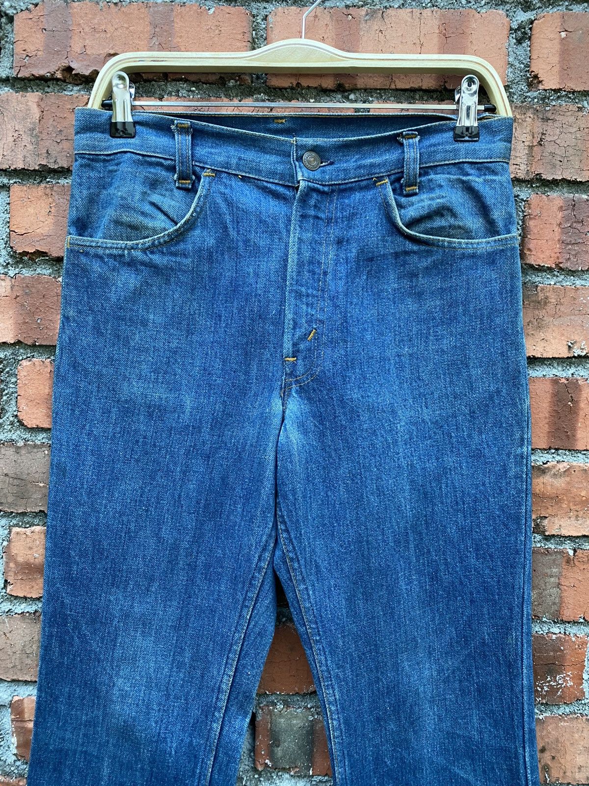 Levi's Vintage Clothing W31x30 Vintage levi's 646 flare orange tab talon zipper Size US 31 - 4 Thumbnail