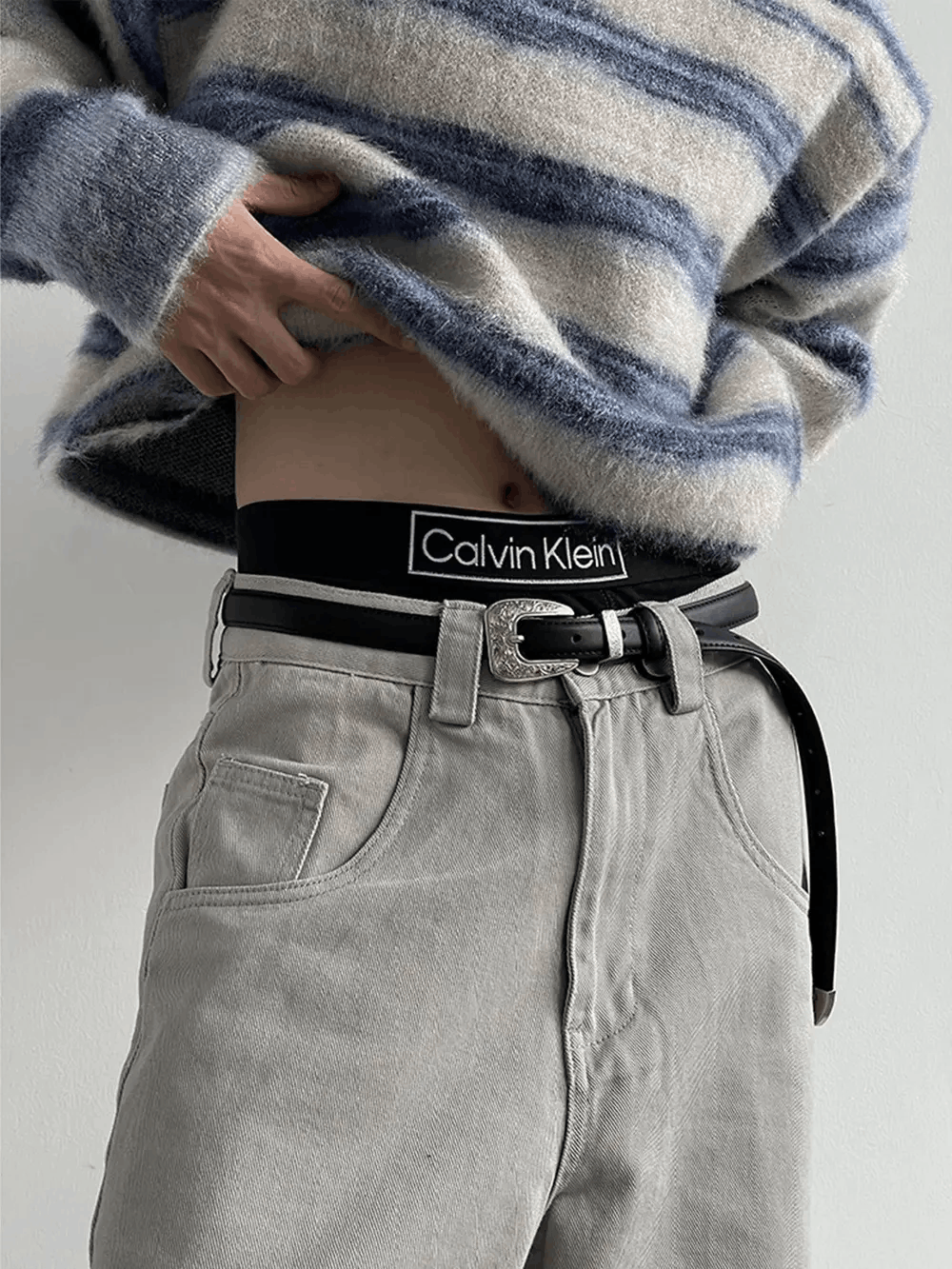 Japanese Brand × Jean × Vintage Vintage street hip-hop punk washed loose casual jeans Size US 33 - 6 Thumbnail